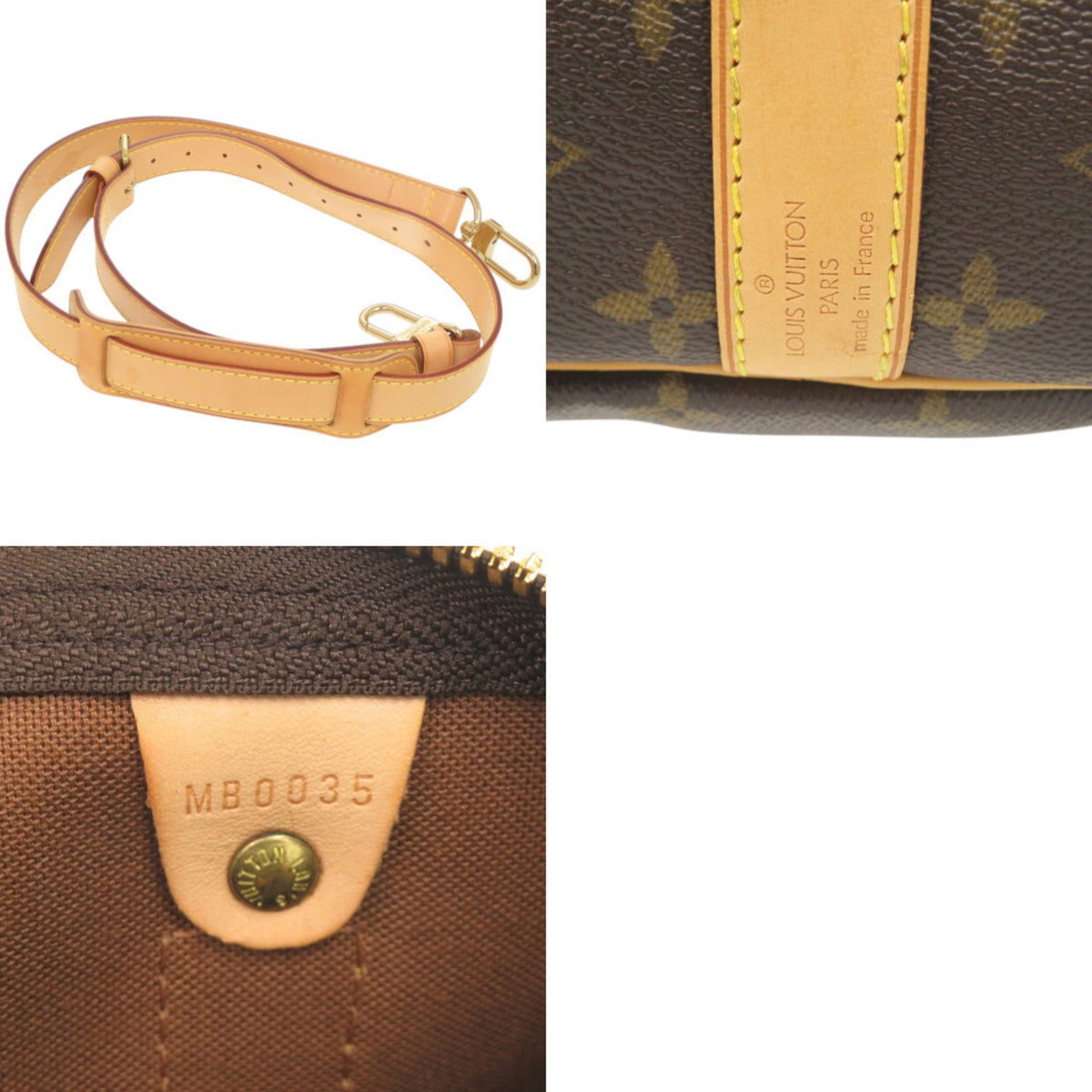 Louis Vuitton Brown Monogram Monogram Boston Bag (Pre-Owned)