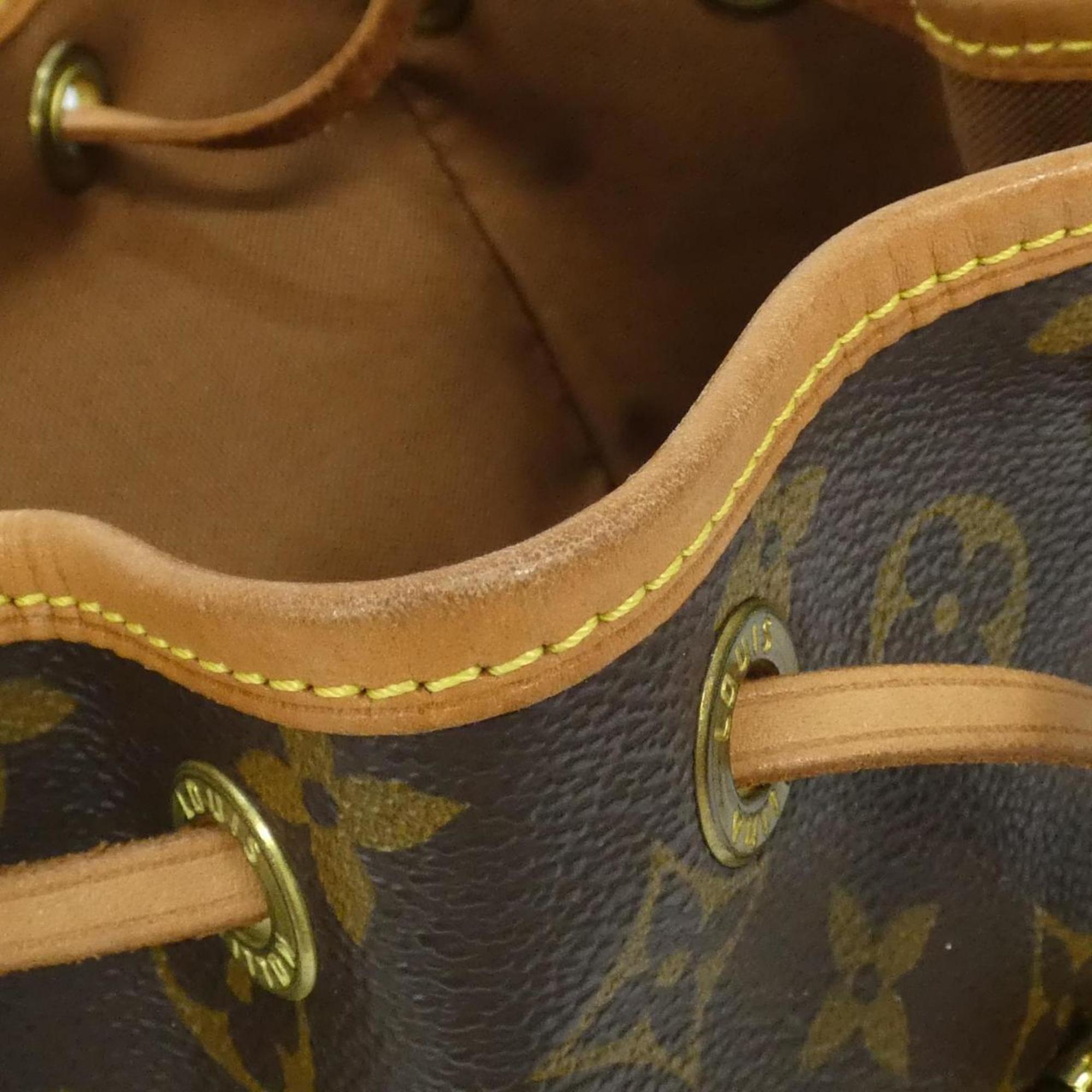 Louis Vuitton Marron Coated Canvas Backpack (Pre-Owned)