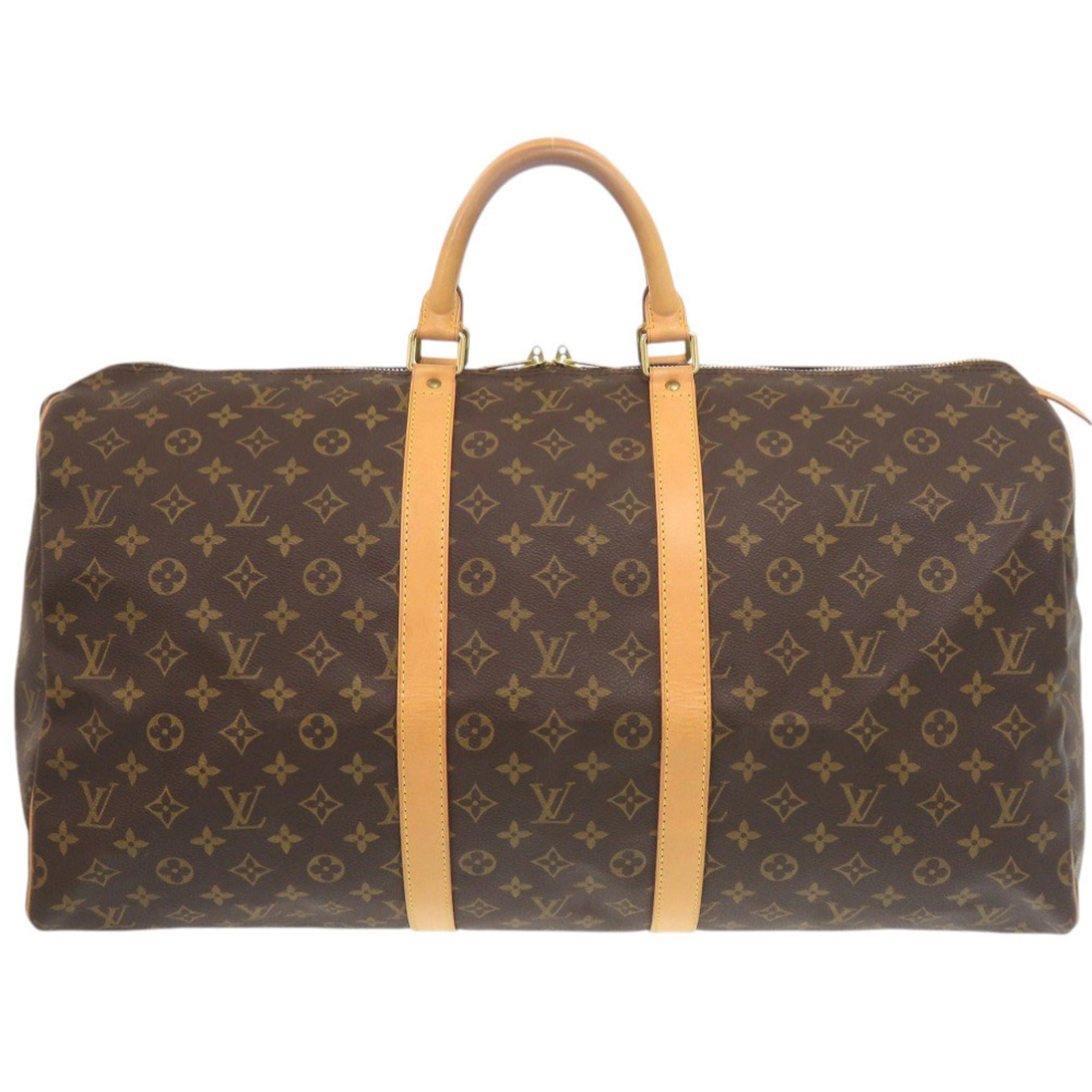 Louis Vuitton Brown Monogram Boston Bag (Pre-Owned)