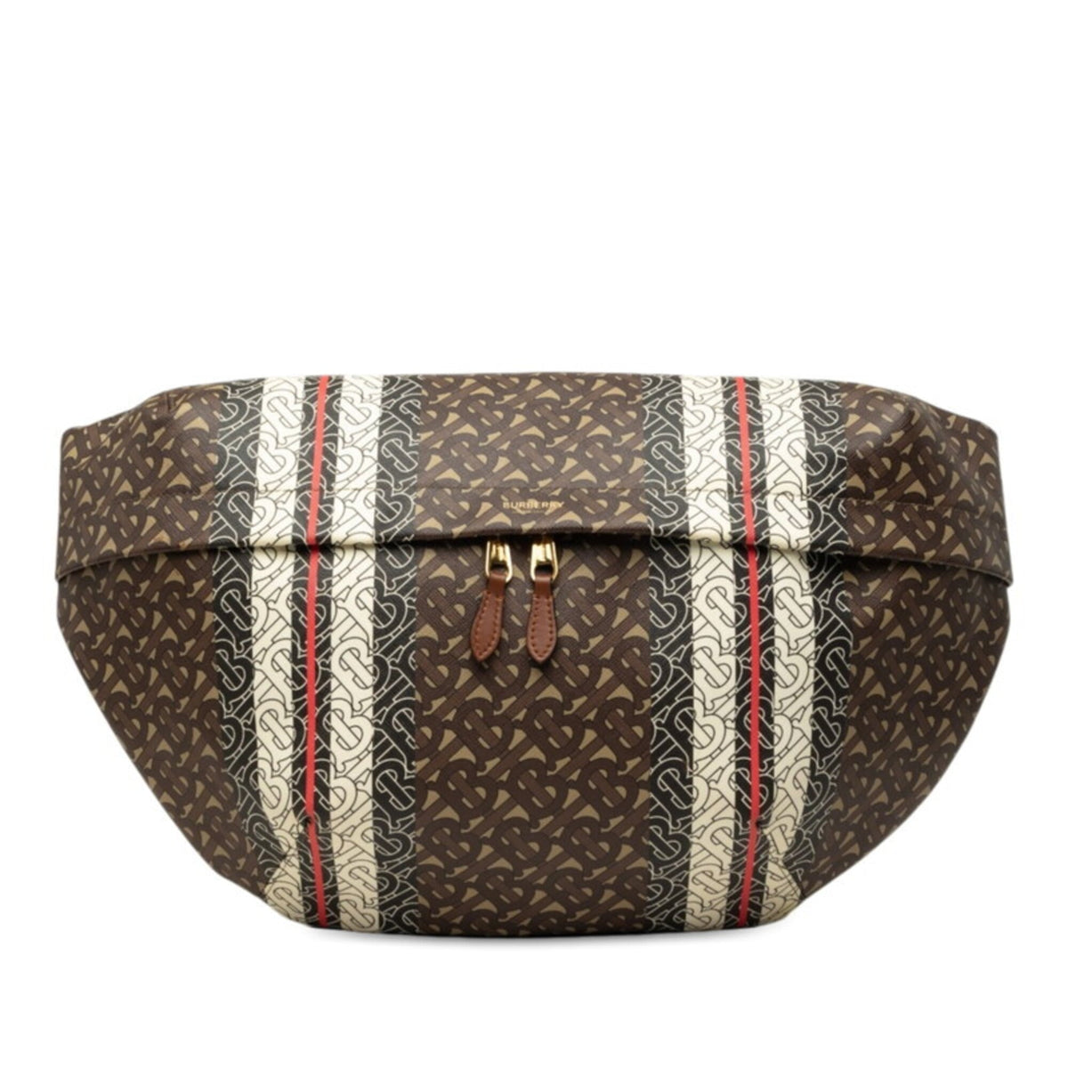 Burberry Brown Multi-Color Pvc Leather Shoulder Bag Sling Bag (Pre-Owned)