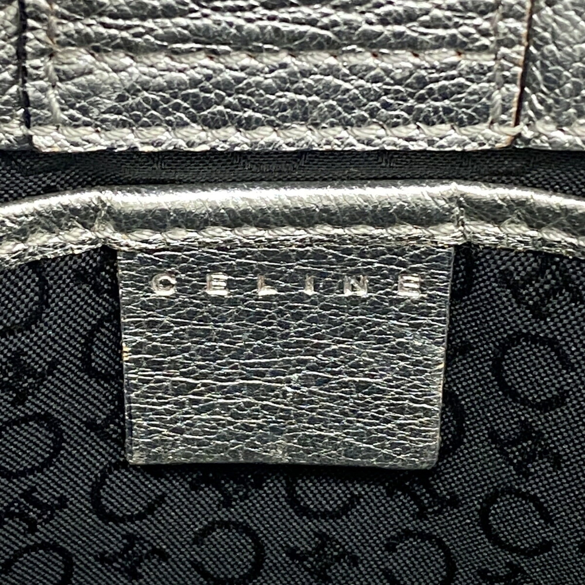Celine Navy Denim Handbag (Pre-Owned)