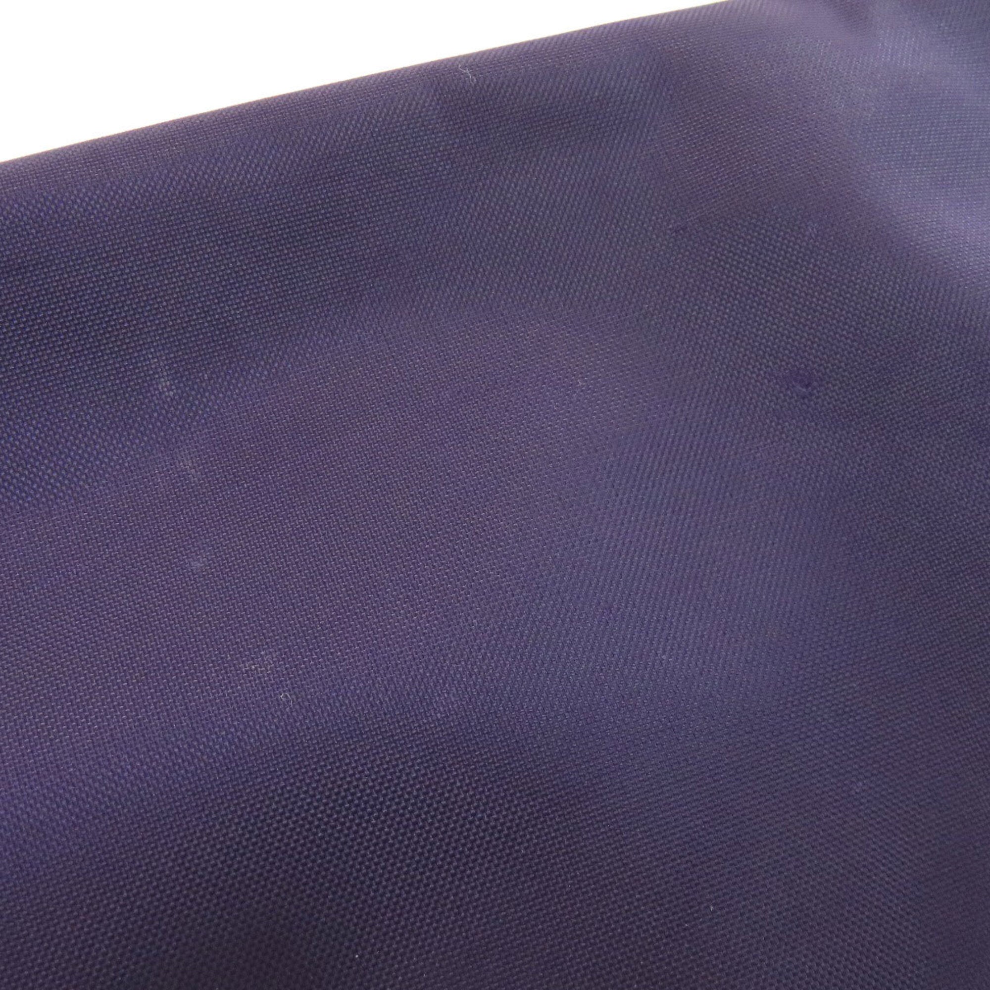 Longchamp Purple Nylon Handbag (Pre-Owned)