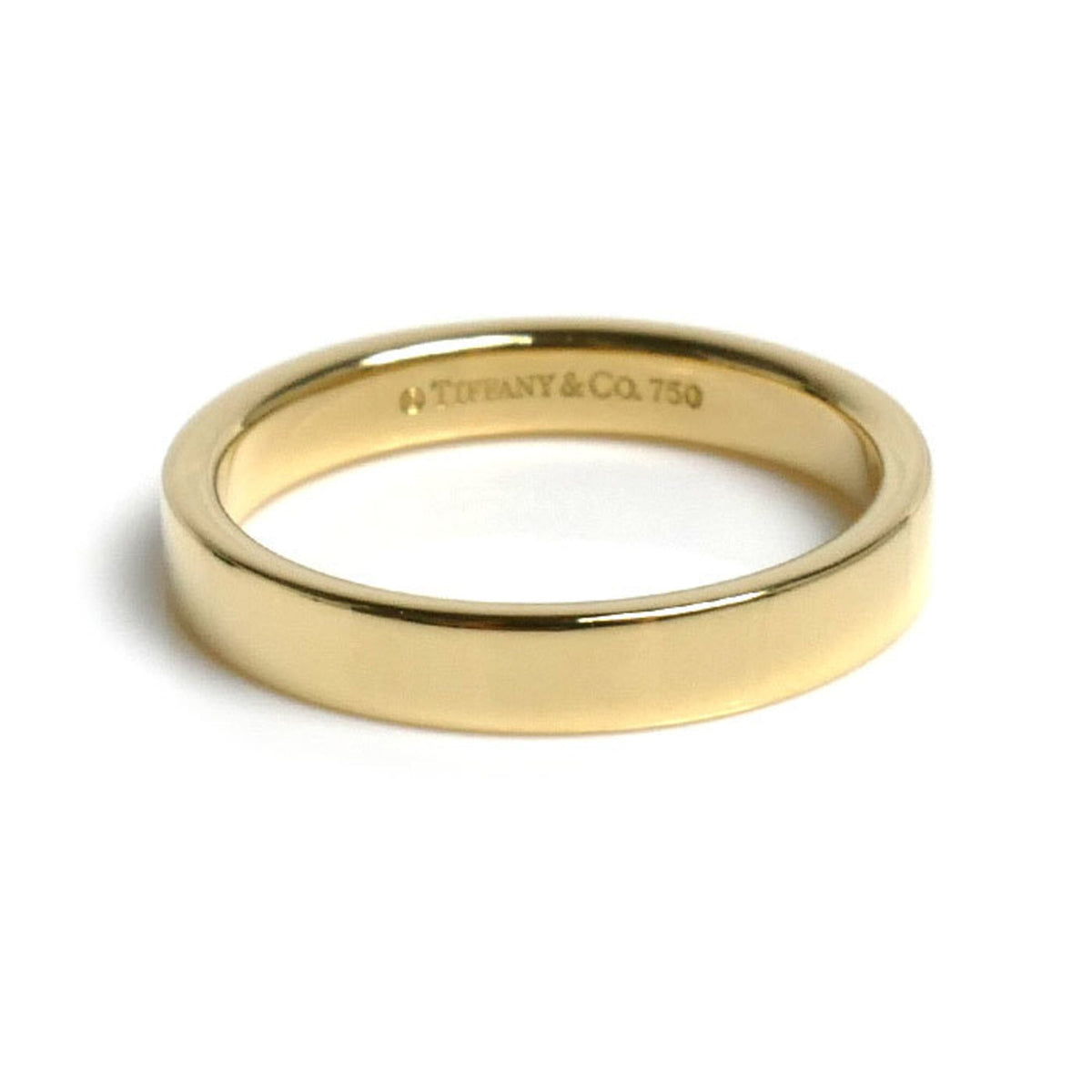 Tiffany Yellow Gold (18K) Band Ring (Pre-Owned)