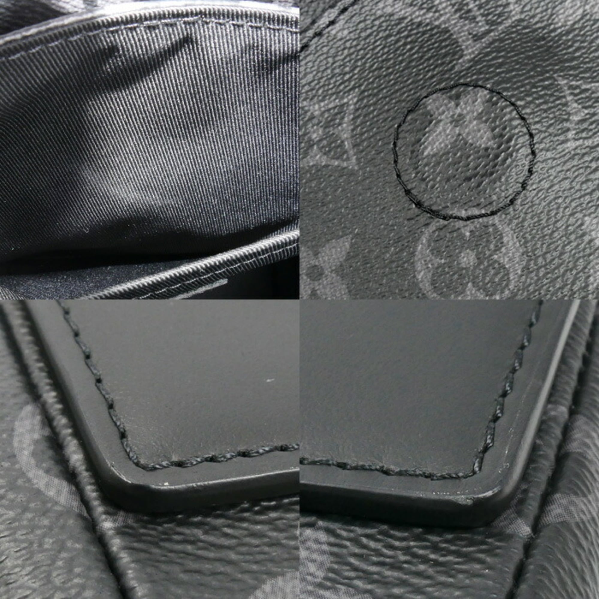 Louis Vuitton Black Monogram Eclipse Monogram Eclipse Shoulder Bag (Pre-Owned)