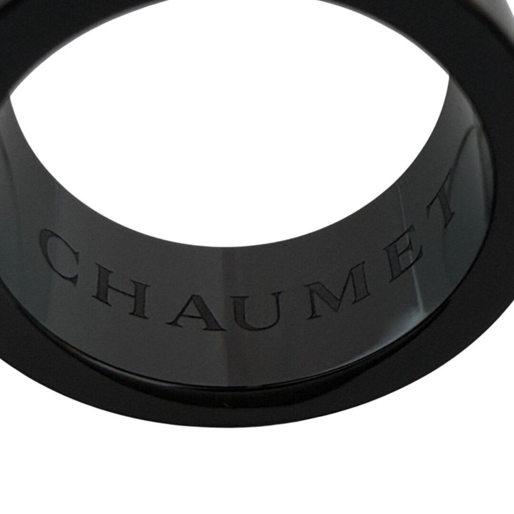 Chaumet Black White Gold (18K) Band Ring (Pre-Owned)