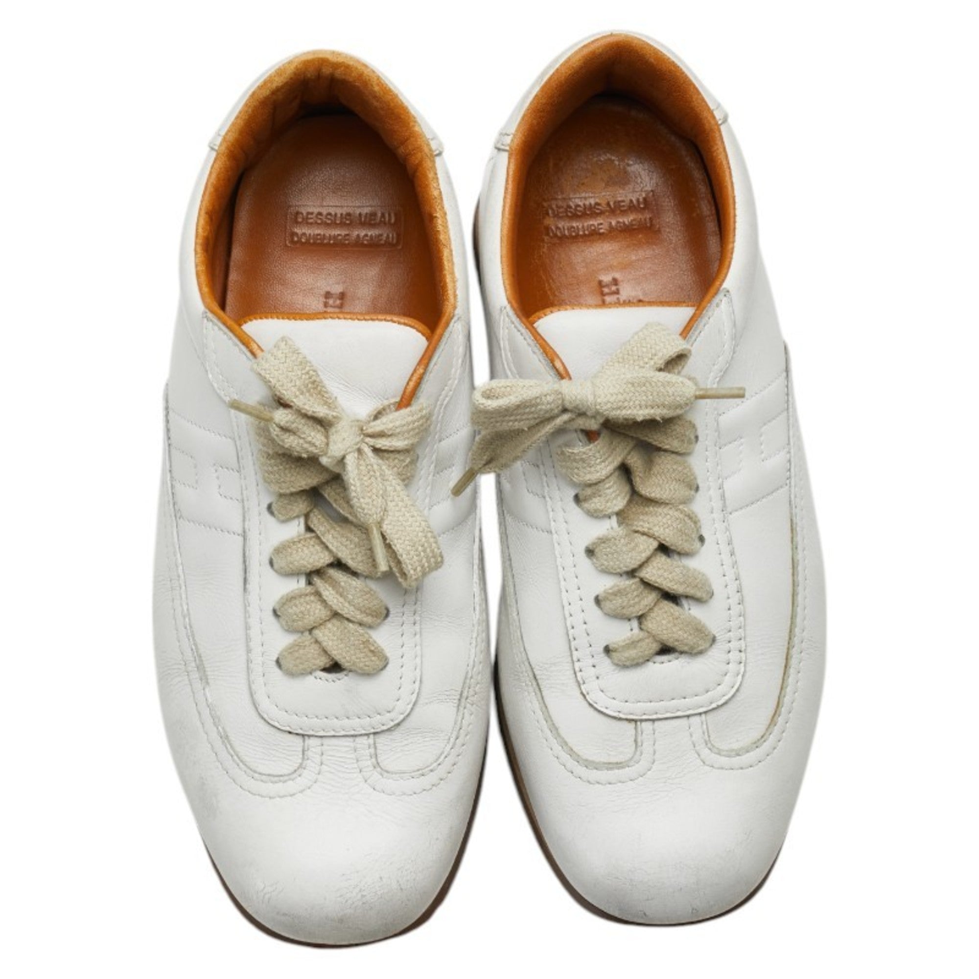 Hermes White Sneakers (Pre-Owned)