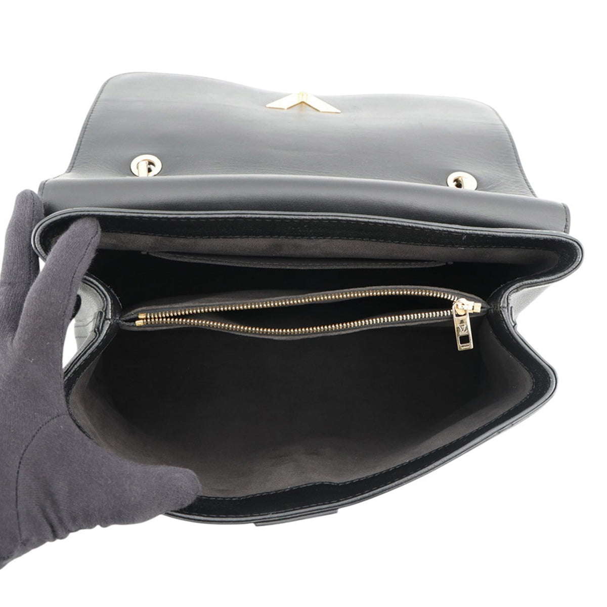 Louis Vuitton Monogram Shadow Black Noir Monogram Shadow Handbag (Pre-Owned)