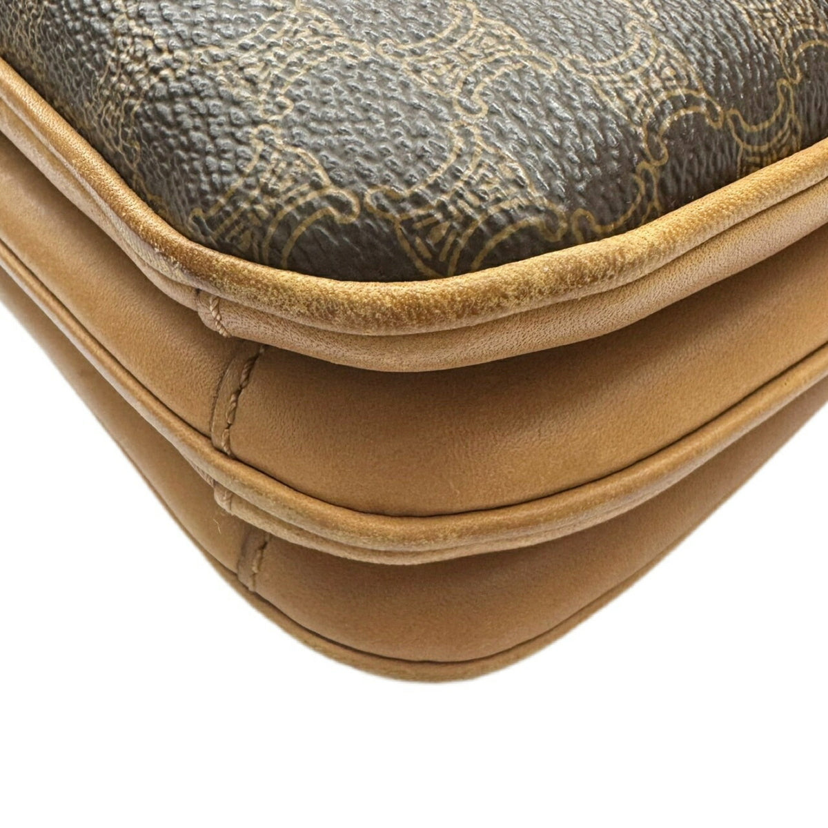 Celine Brown Pvc Shoulder Bag (Pre-Owned)