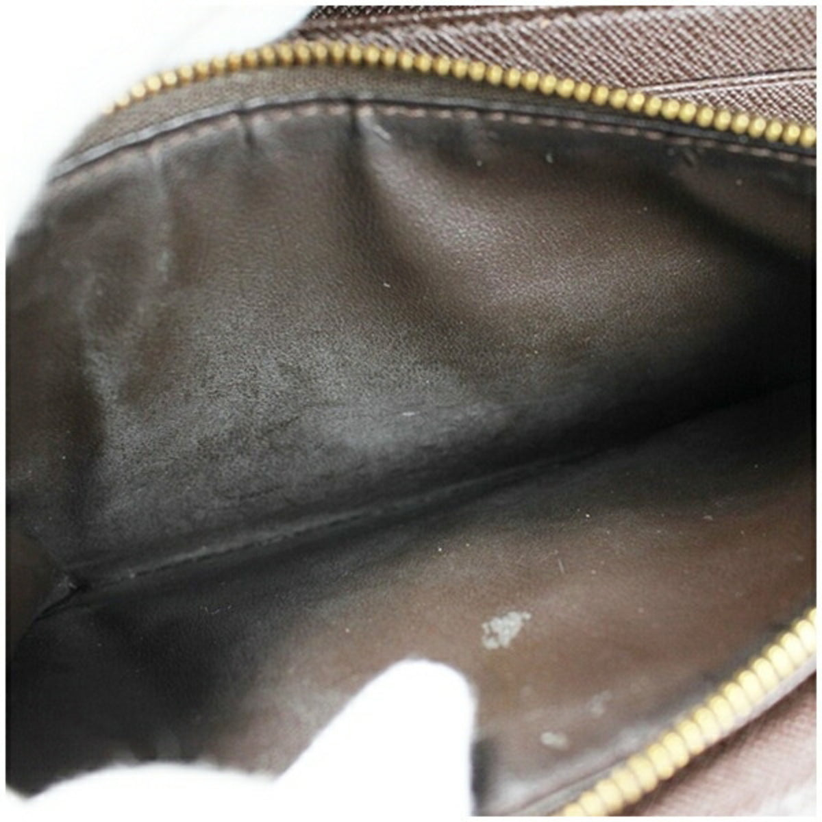 Louis Vuitton Brown Damier Canvas Long Wallet (Bi-Fold) (Pre-Owned)