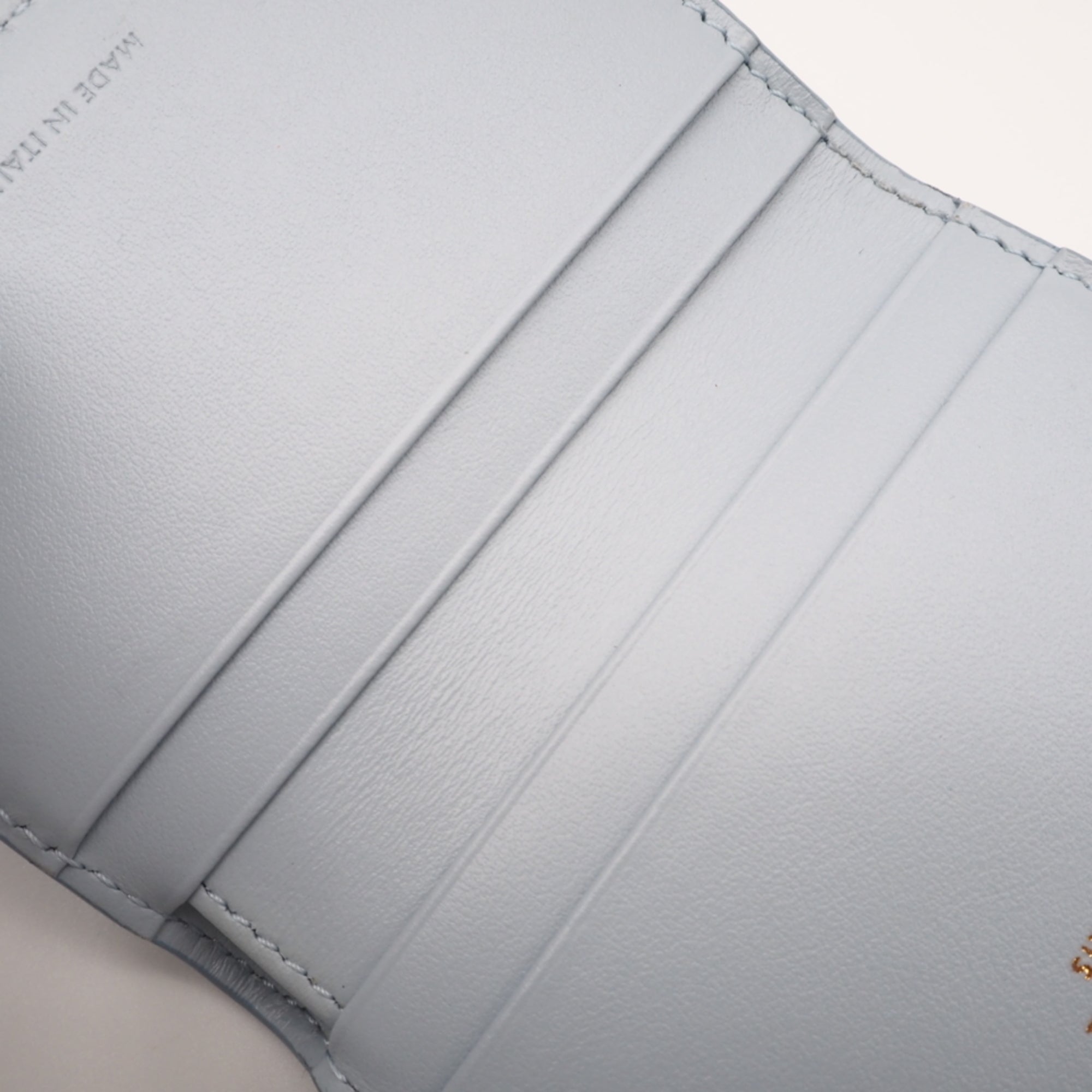 Celine Blue Wallet (Tri-Fold) (Pre-Owned)