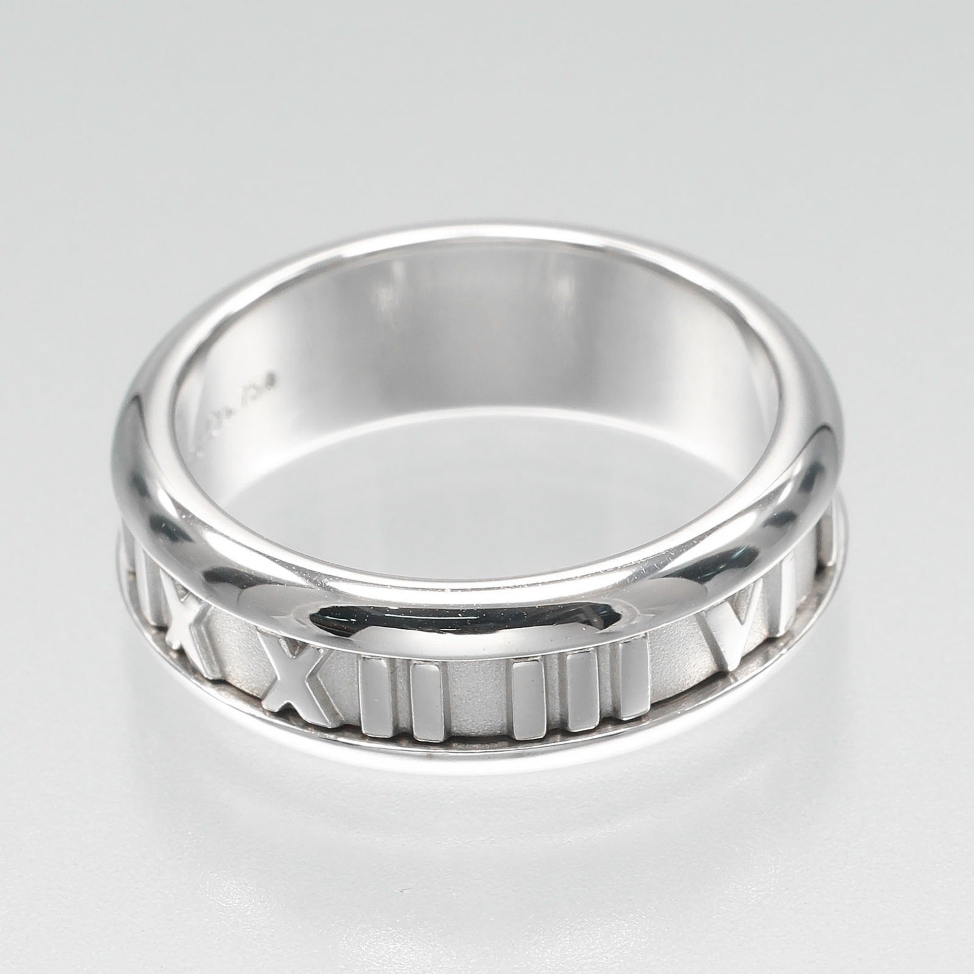 Tiffany White Gold (18K) Band Ring (Pre-Owned)
