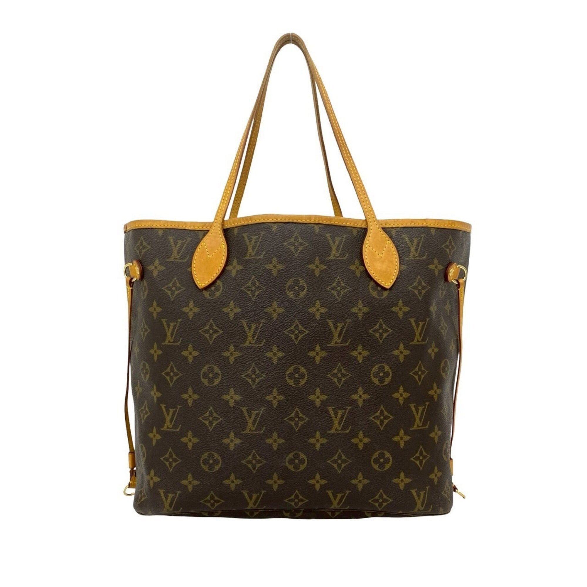 Louis Vuitton Brown Leather Pvc Handbag Shoulder Bag Tote Bag (Pre-Owned)