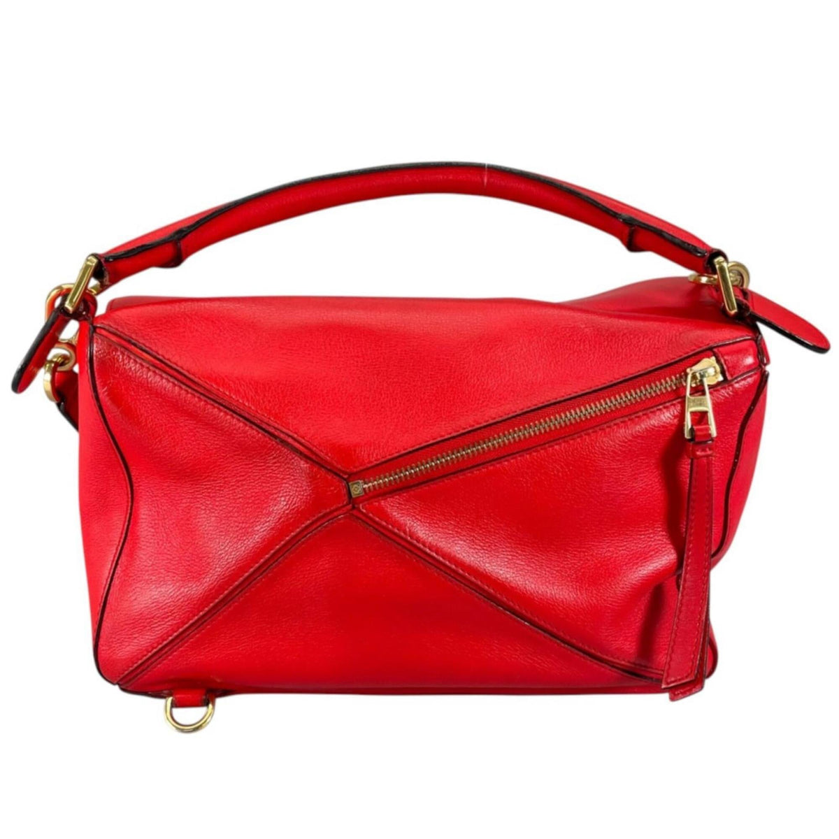 Loewe Red Color Shoulder Bag (Pre-Owned)