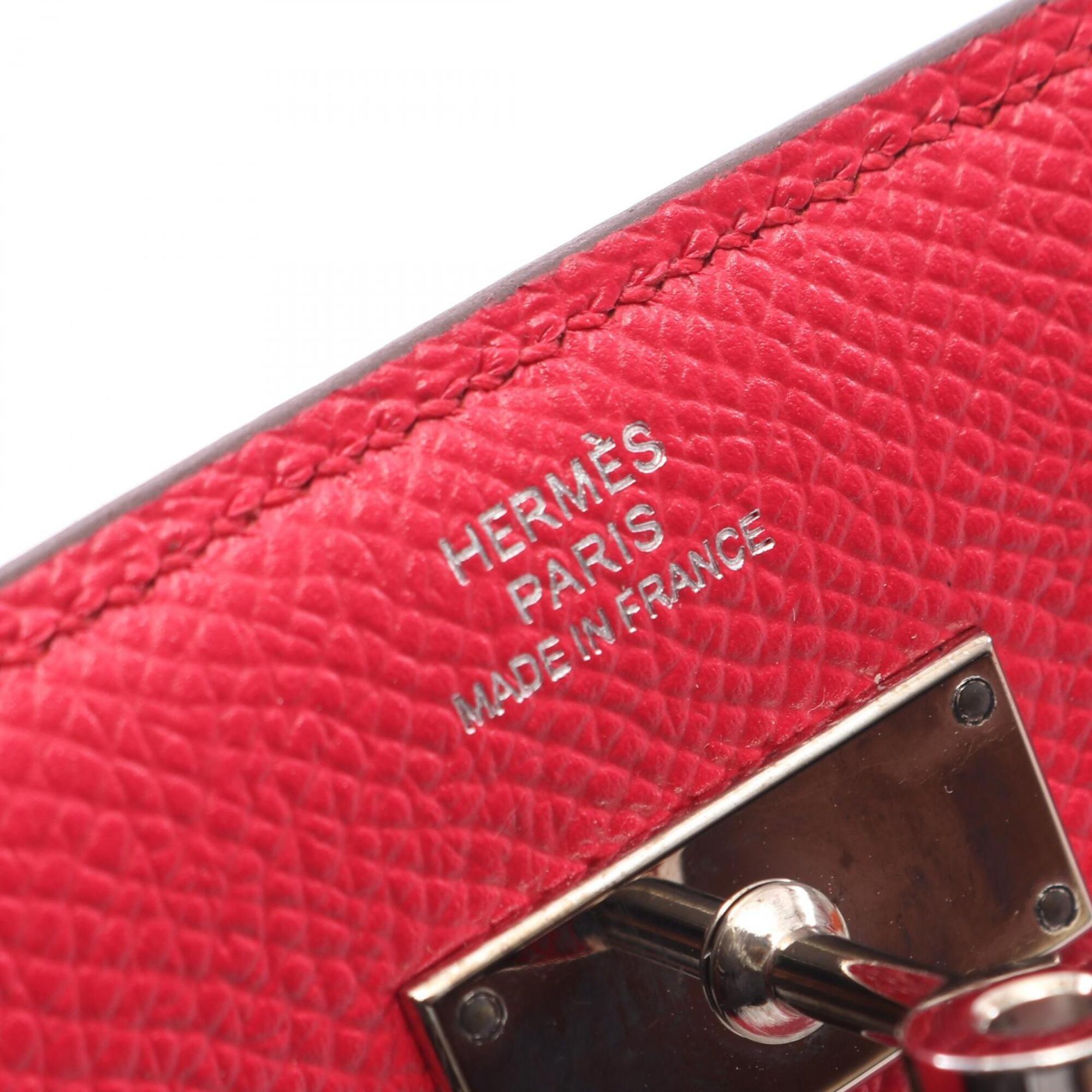 Hermes Pink Epsom Leather Wallet (Tri-Fold) (Pre-Owned)