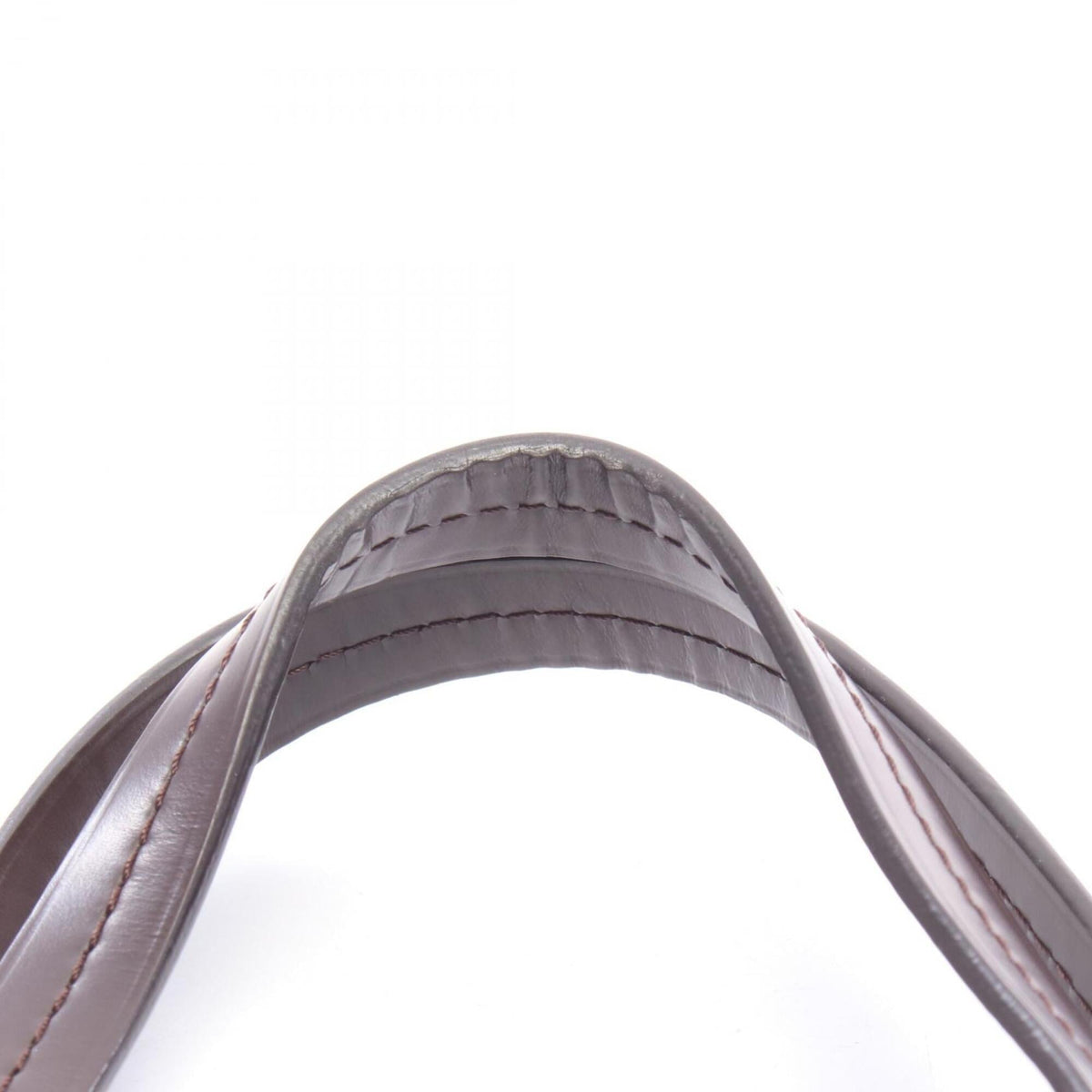 Louis Vuitton Damier Brown Ebene Coated Canvas Leather Handbag Tote Bag (Pre-Owned)