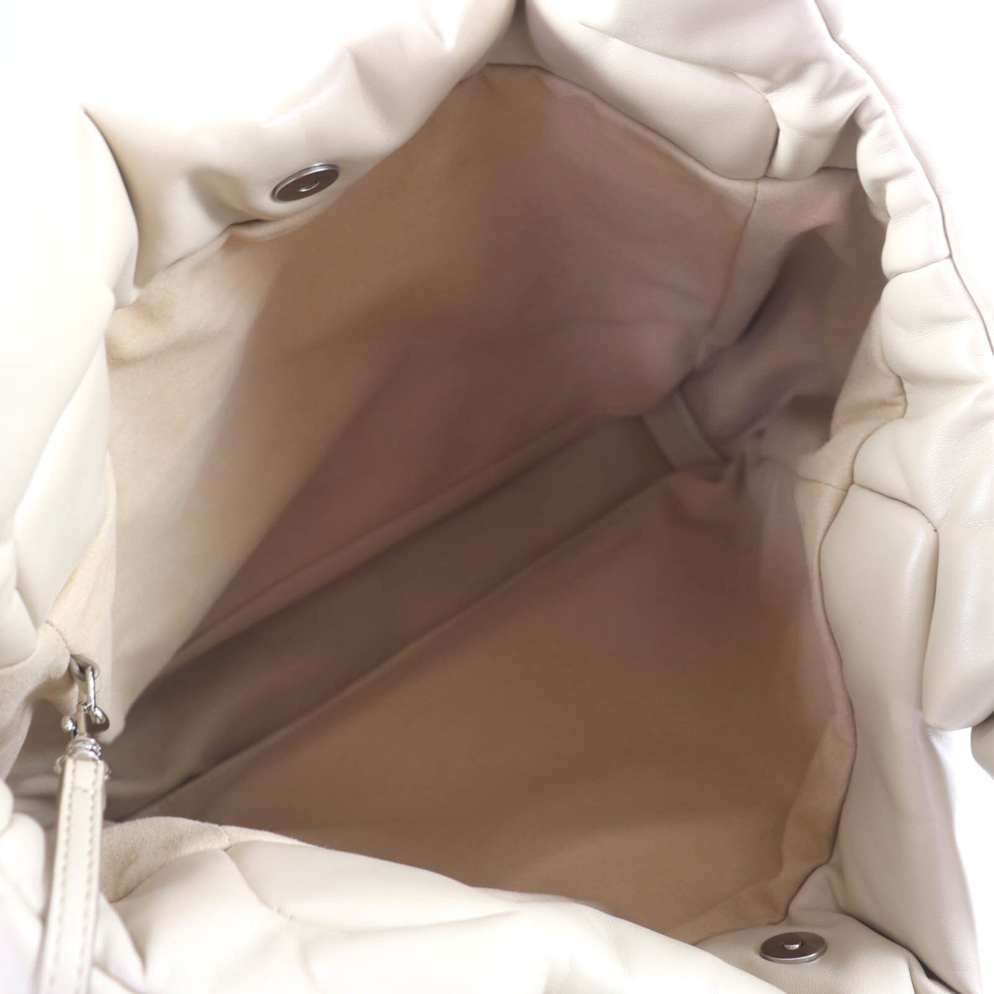 Stella Mccartney Beige Polyester Elastane Nylon Pouch Tote Bag (Pre-Owned)