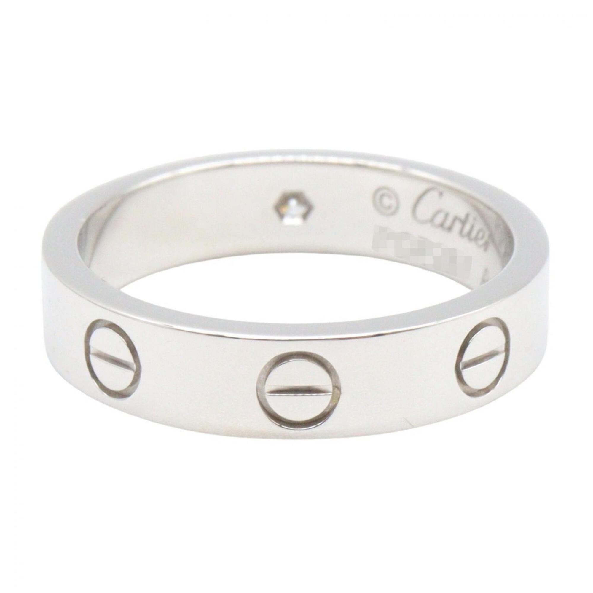 Cartier White Gold White Gold (18K) Band Ring (Pre-Owned)