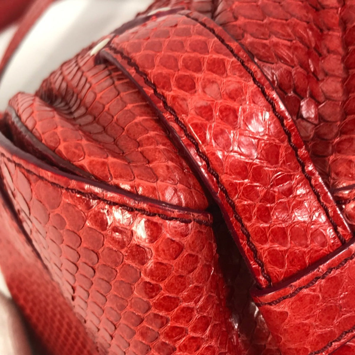 Celine Red Other Boston Bag (Pre-Owned)