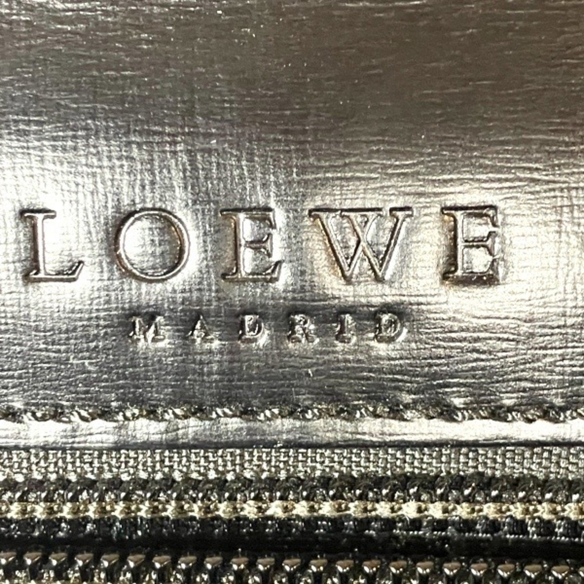 Loewe Black Leather Briefcase Handbag (Pre-Owned)