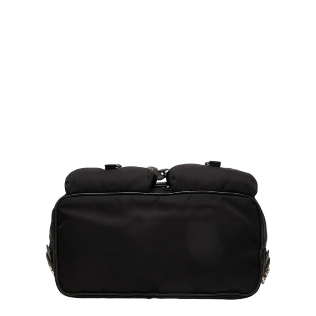 Prada Black Brown Nylon Backpack (Pre-Owned)