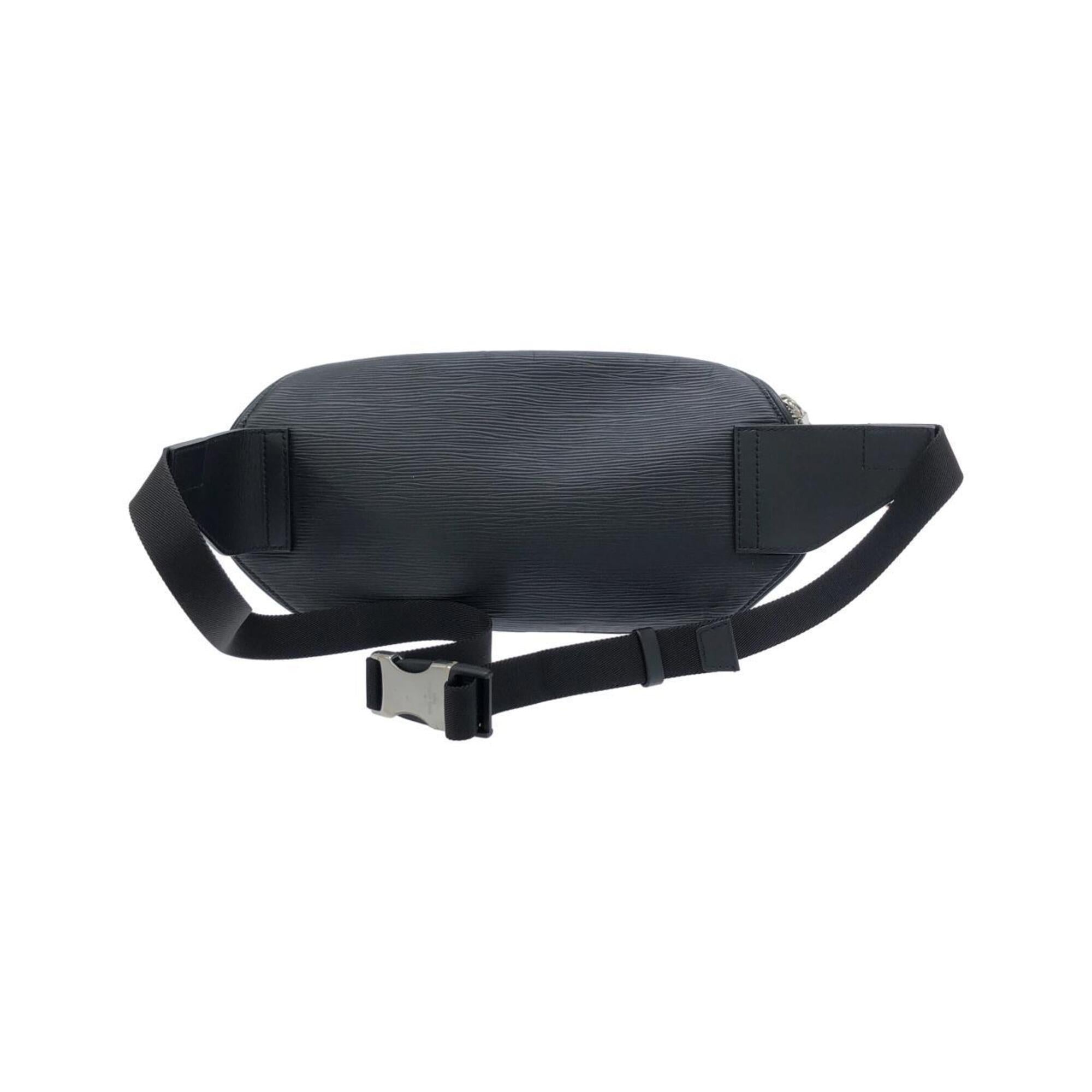 Louis Vuitton Black Leather Shoulder Bag (Pre-Owned)