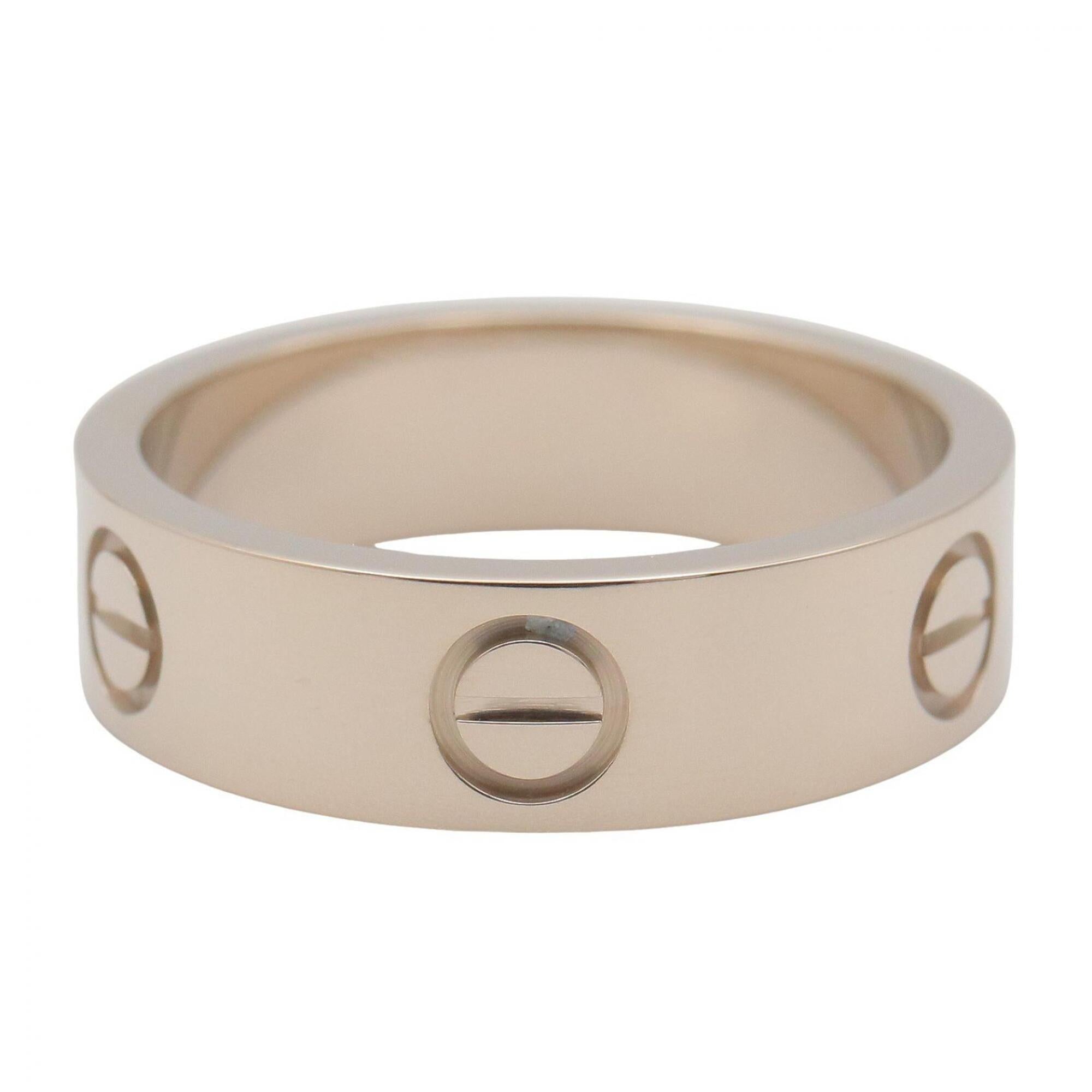 Cartier Silver White Gold (18K) Band Ring (Pre-Owned)