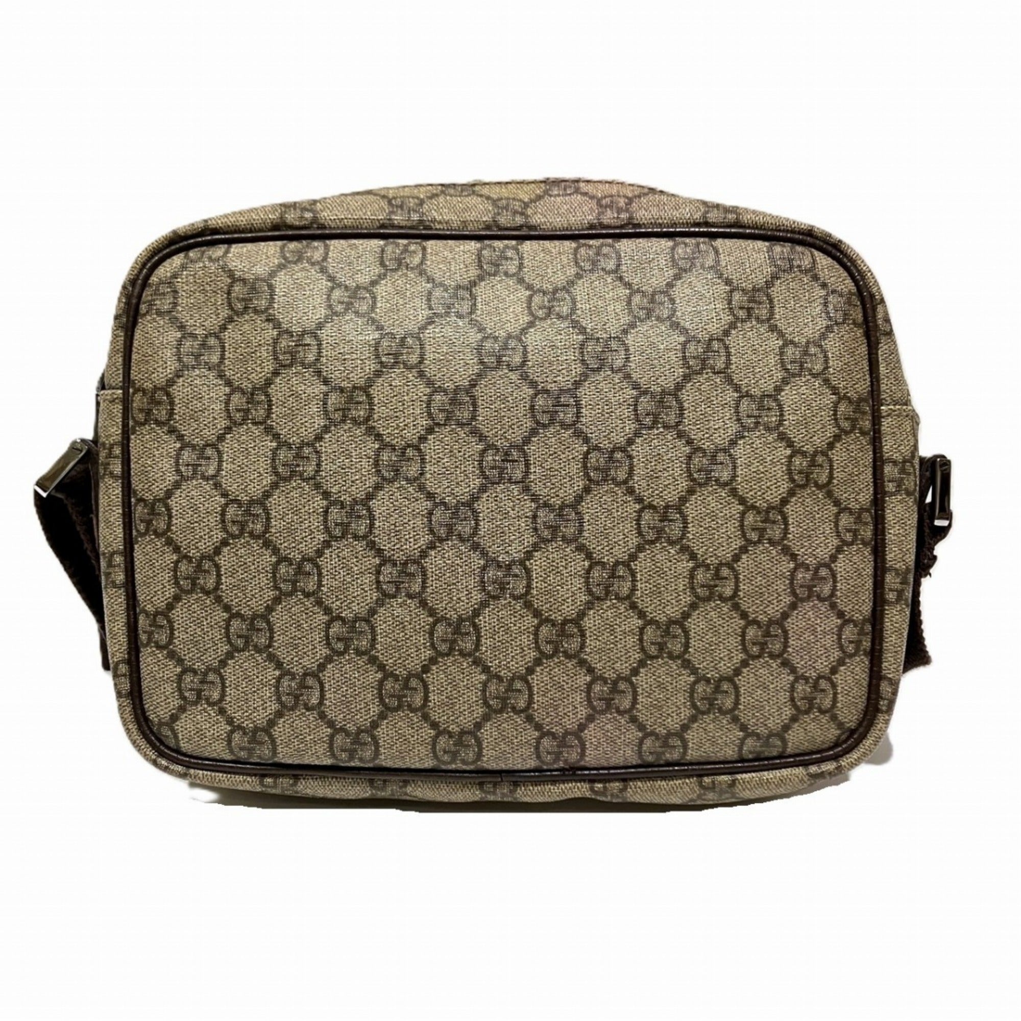 Gucci Beige Pvc Shoulder Bag (Pre-Owned)