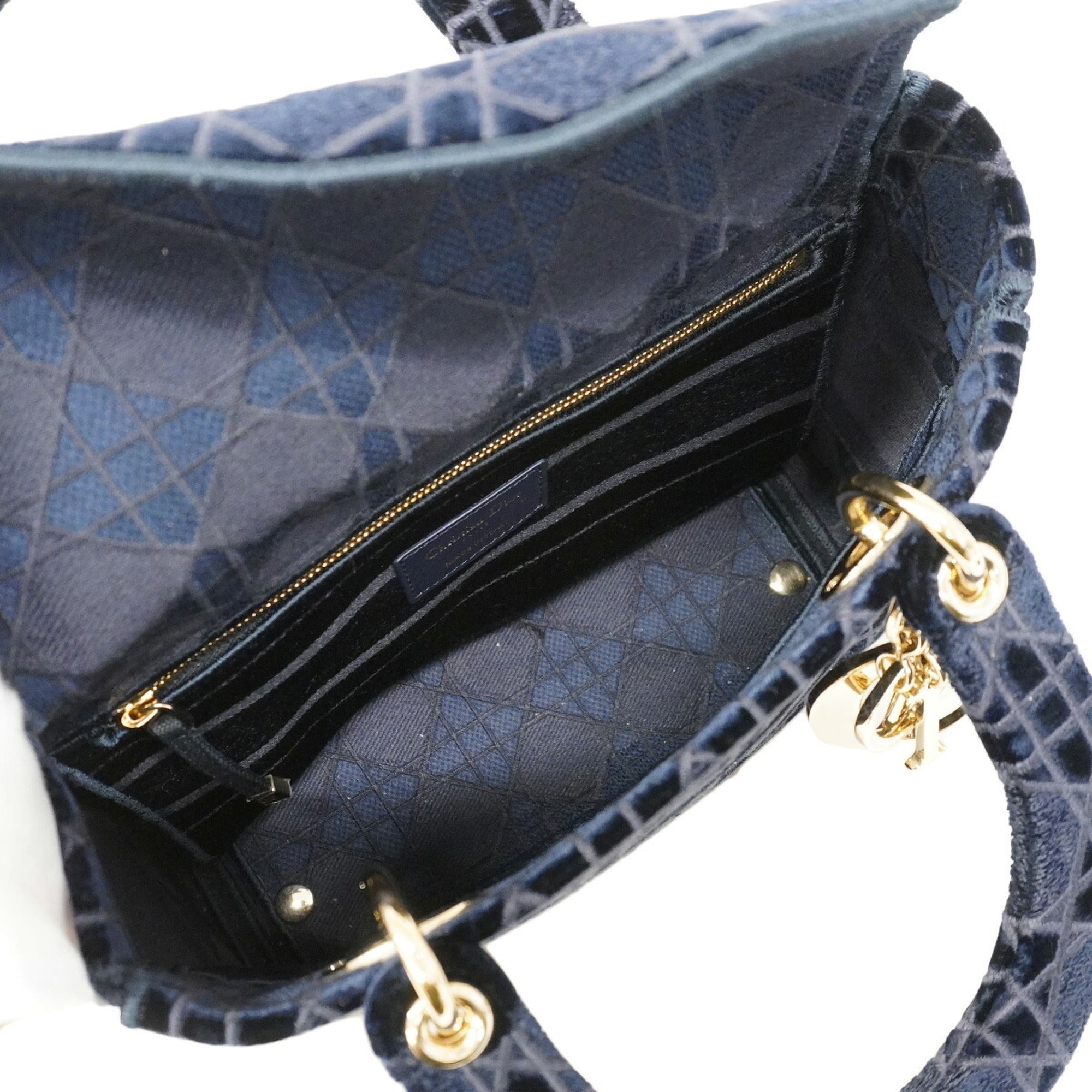 Christian Dior Navy Handbag (Pre-Owned)