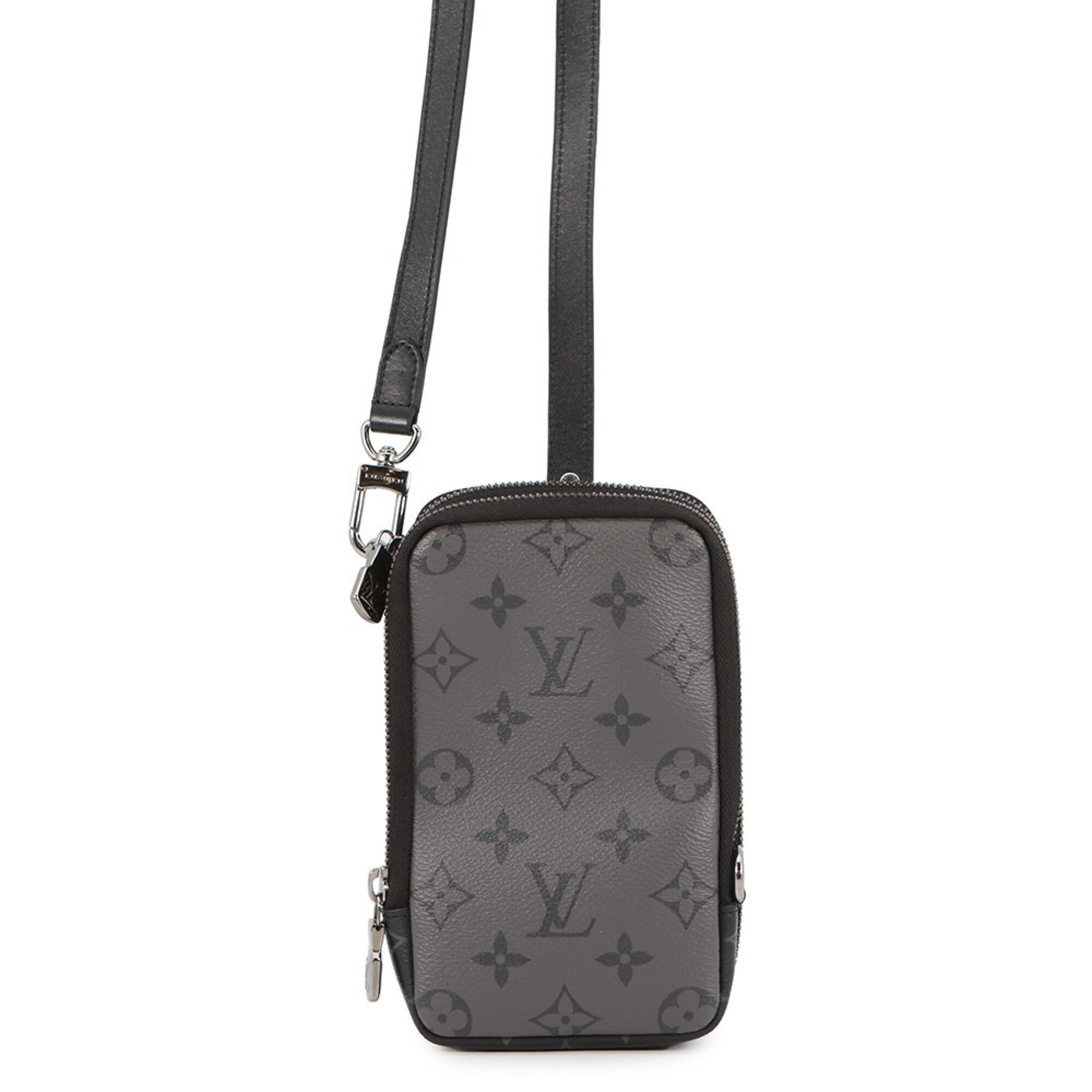 Louis Vuitton Monogram Eclipse Black Noir Monogram Eclipse Shoulder Bag (Pre-Owned)