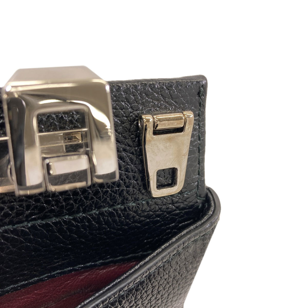 Gucci Black Leather Handbag (Pre-Owned)