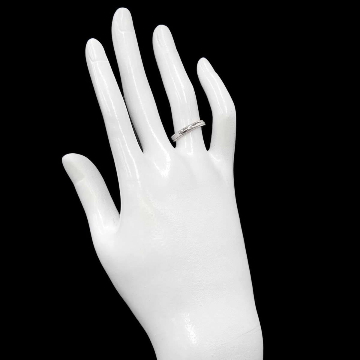 Tiffany Platinum 950 Band Ring (Pre-Owned)