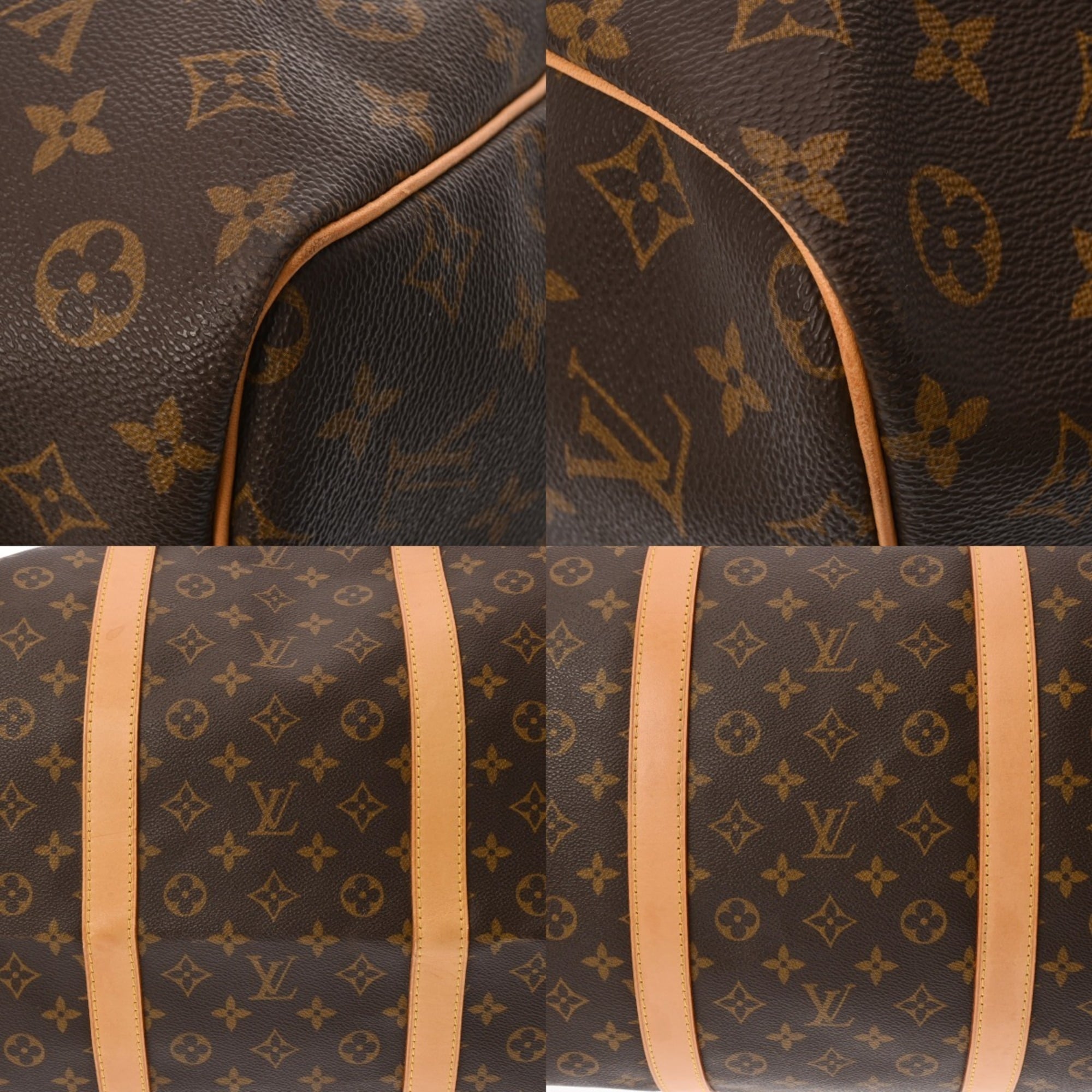 Louis Vuitton Brown Monogram Boston Bag (Pre-Owned)