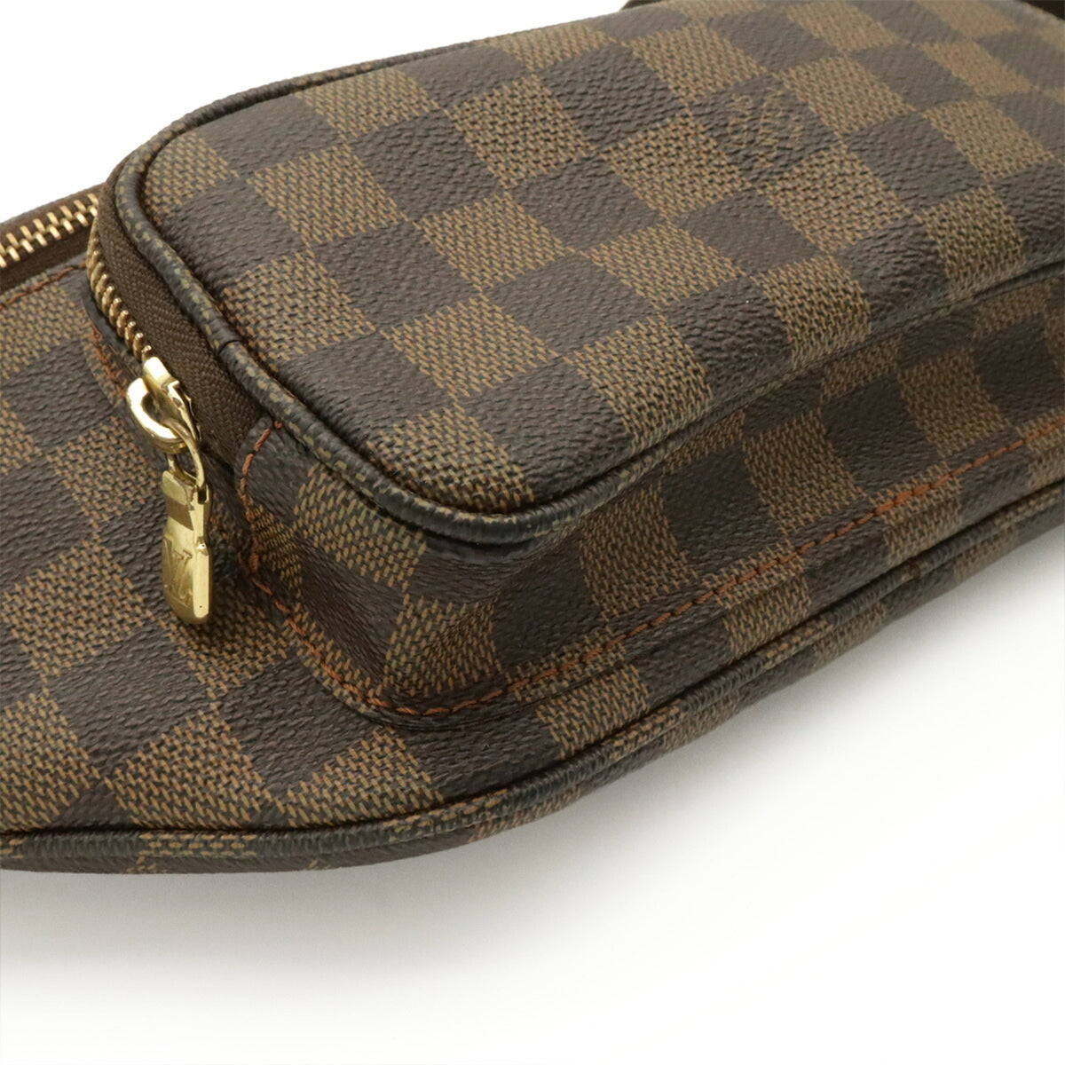 Louis Vuitton Brown Damier Canvas Damier Canvas Fanny Pack Pouch (Pre-Owned)