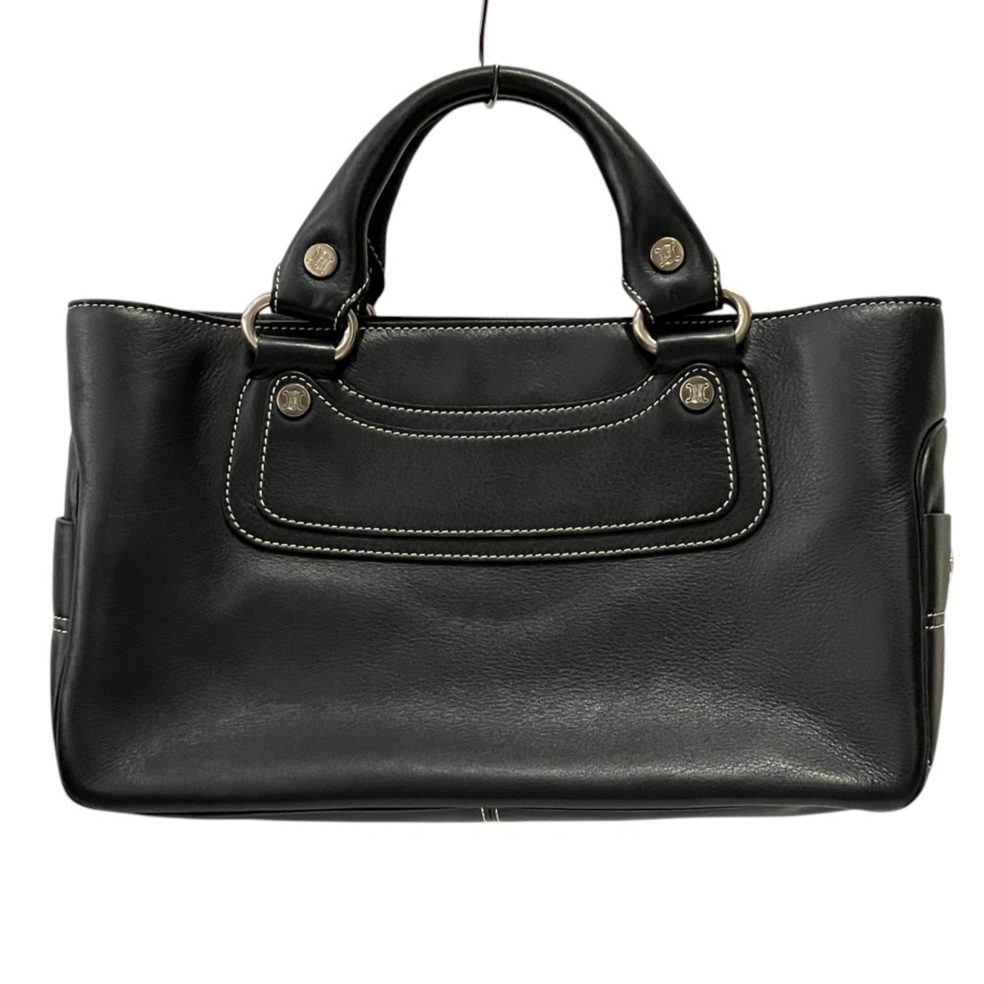 Celine Black Leather Handbag (Pre-Owned)