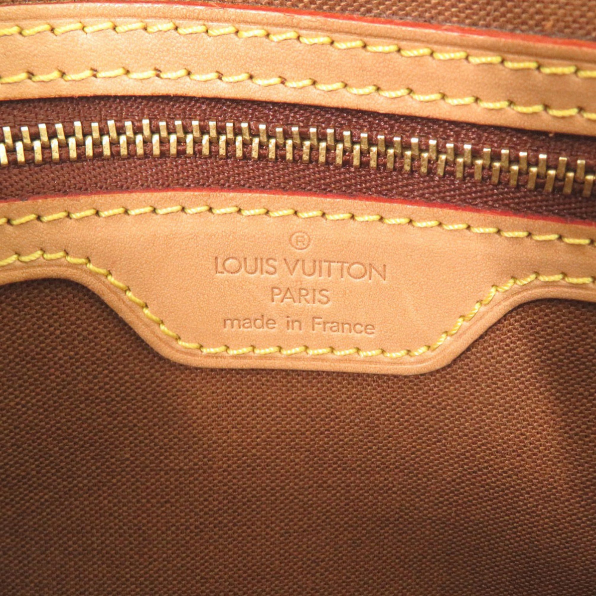 Louis Vuitton Brown Monogram Handbag (Pre-Owned)