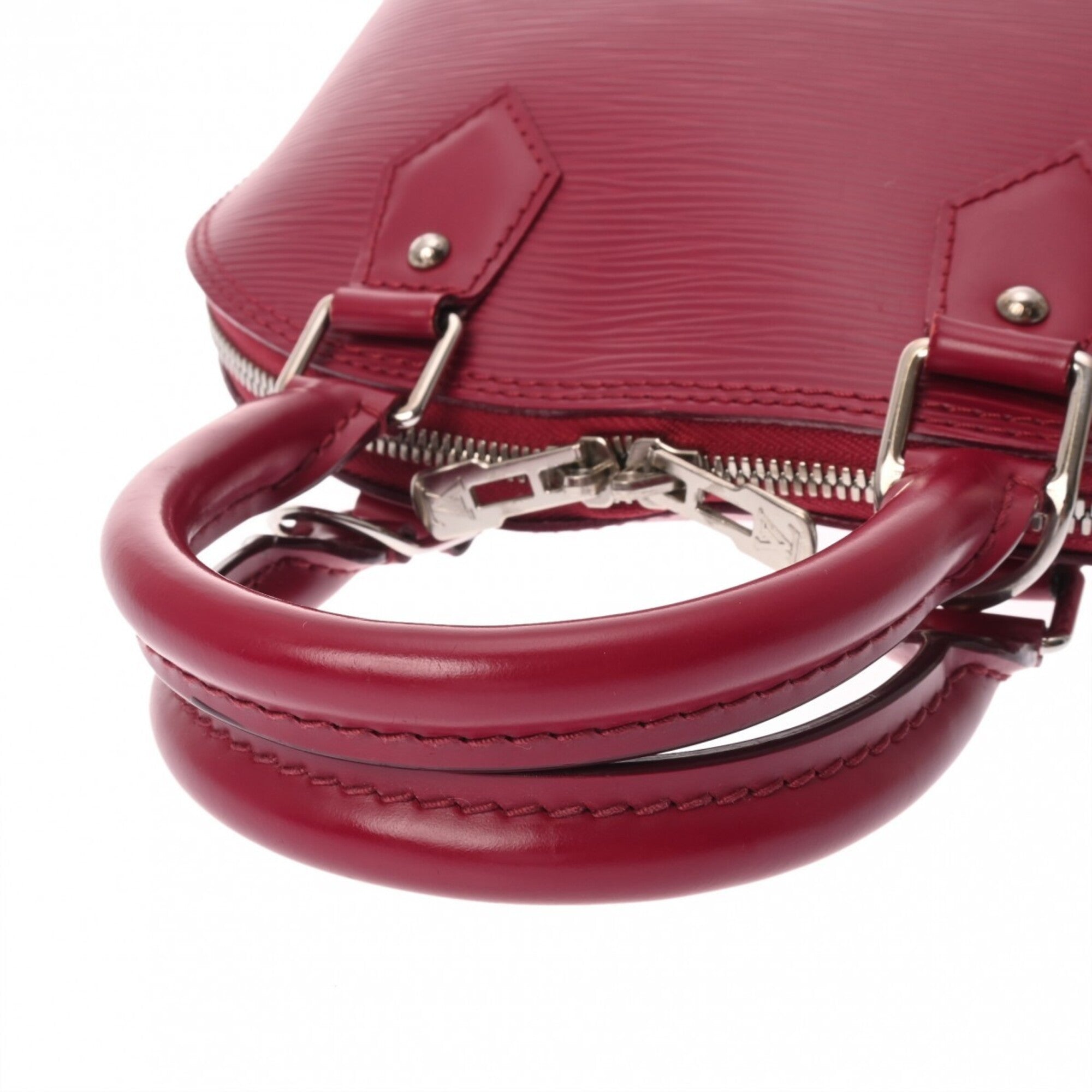 Louis Vuitton Fuchsia Leather Handbag (Pre-Owned)
