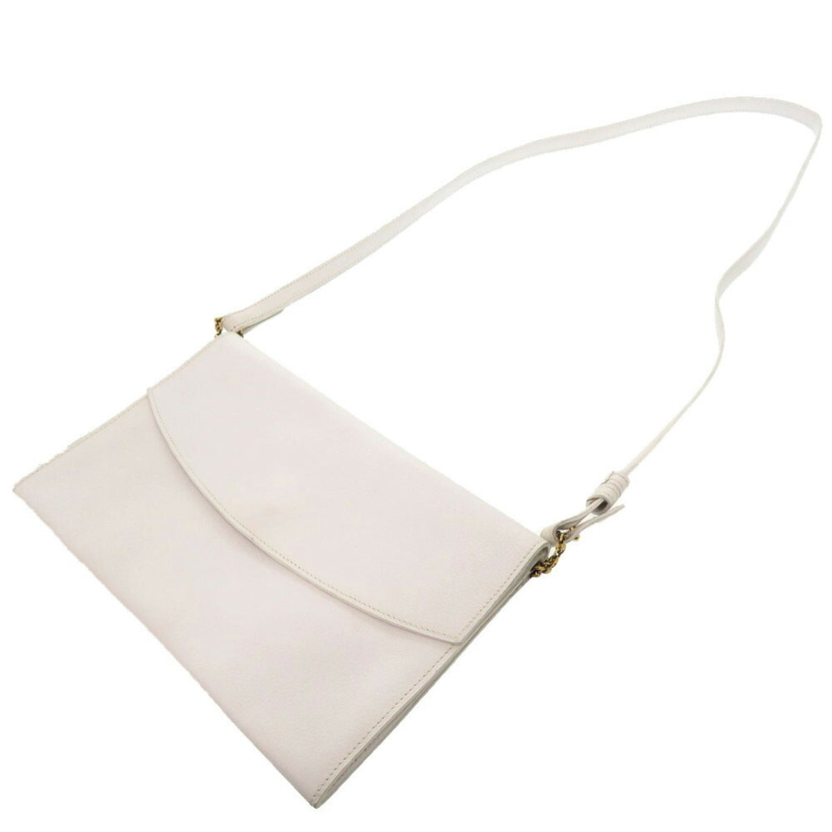 Hermes White Shoulder Bag (Pre-Owned)