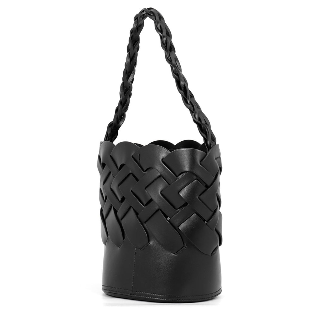 Prada Black Leather Handbag Pouch (Pre-Owned)