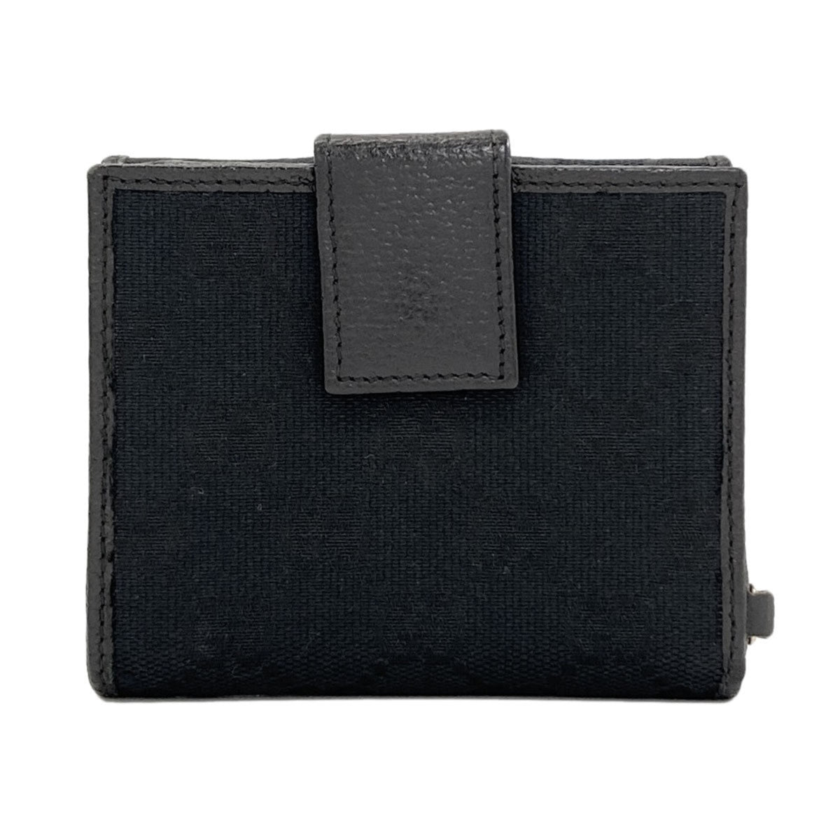 Gucci Black Canvas Wallet (Bi-Fold) (Pre-Owned)