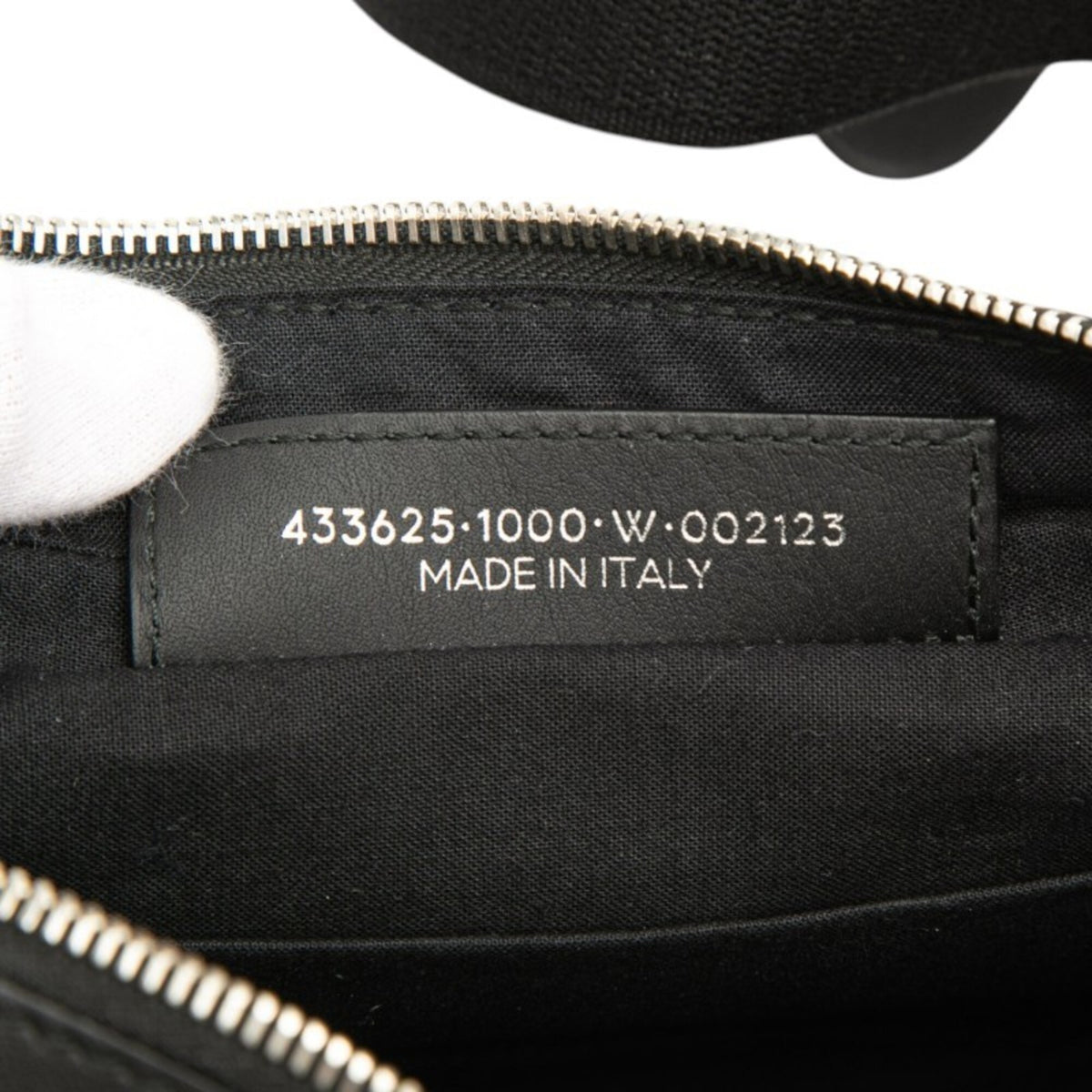 Balenciaga Black Leather Fanny Pack Sling Bag (Pre-Owned)