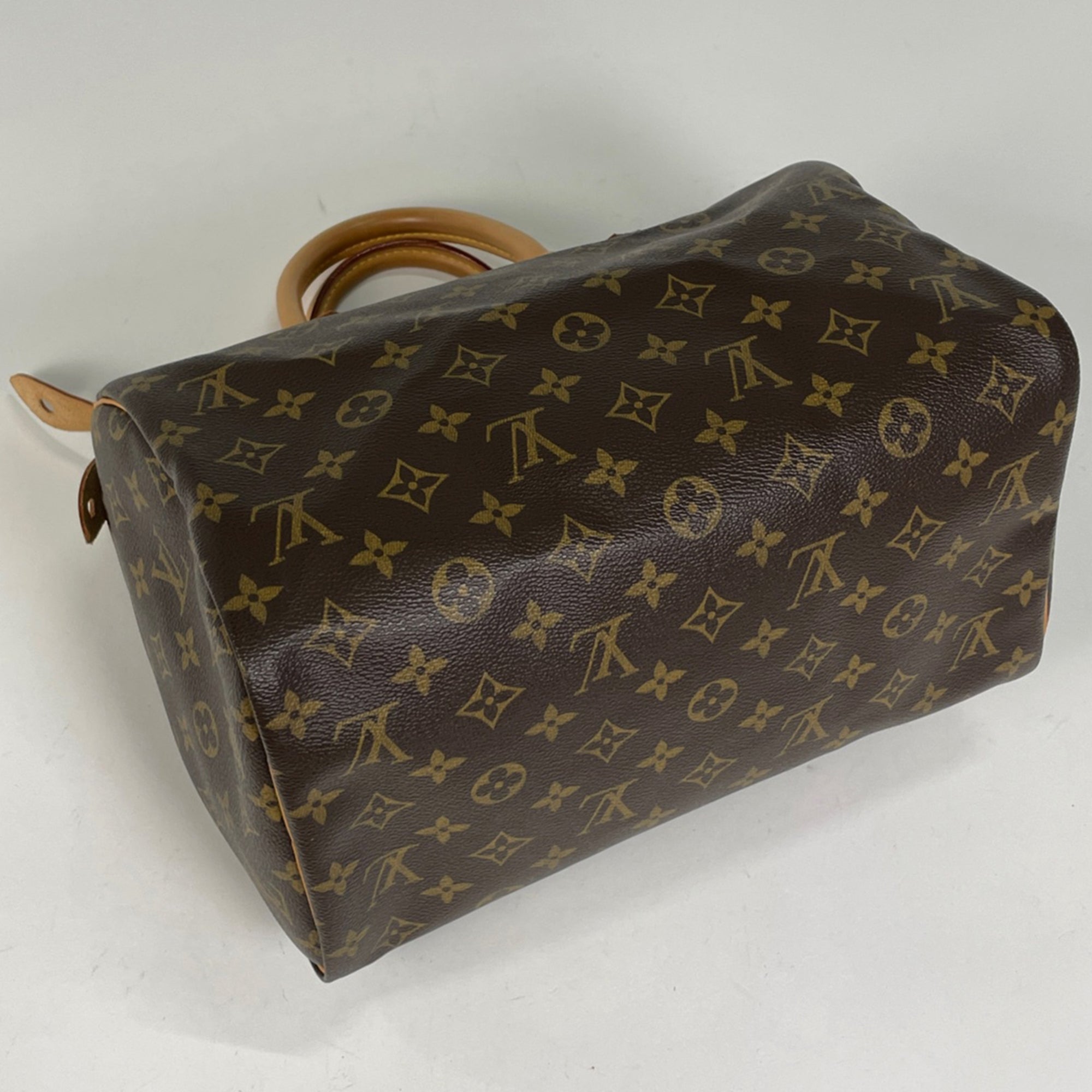 Louis Vuitton Monogram Brown Monogram Boston Bag Handbag (Pre-Owned)