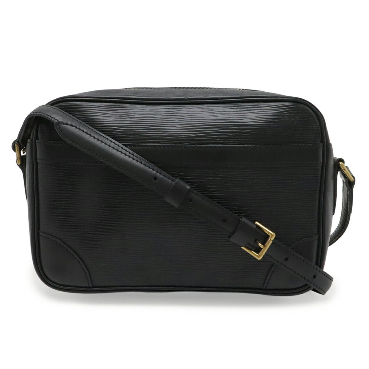 Louis Vuitton Black Noir Epi Leather Shoulder Bag (Pre-Owned)