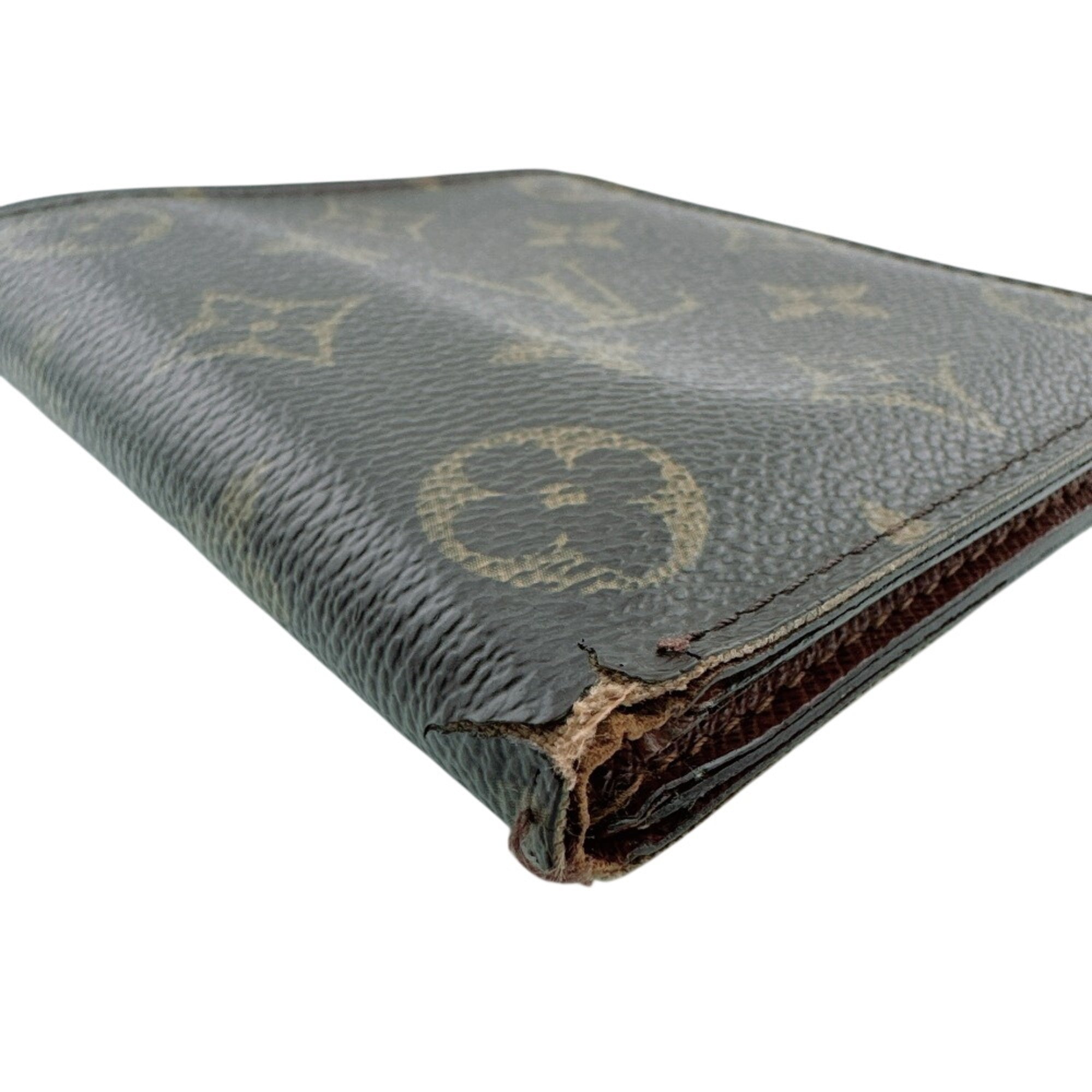 Louis Vuitton Brown Monogram Monogram Wallet (Bi-Fold) (Pre-Owned)
