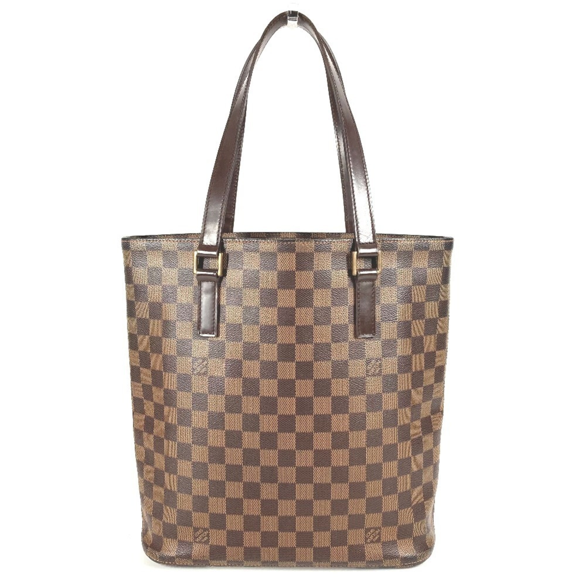 Louis Vuitton Brown Damier Canvas Ebene Damier Canvas Shoulder Bag Tote Bag (Pre-Owned)