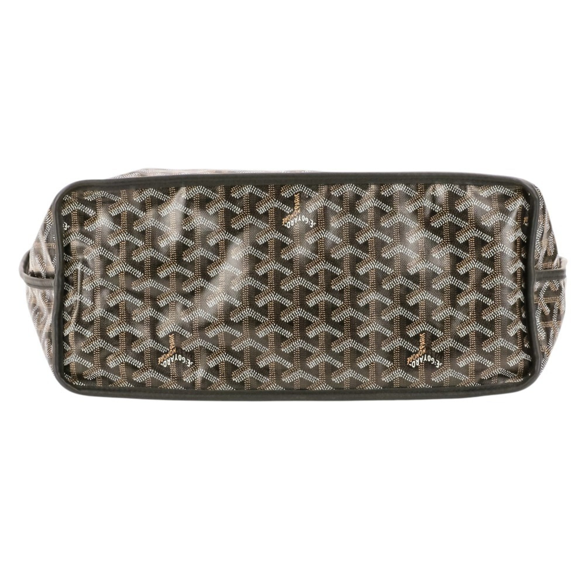 Goyard Black Brown Handbag Pouch Tote Bag (Pre-Owned)