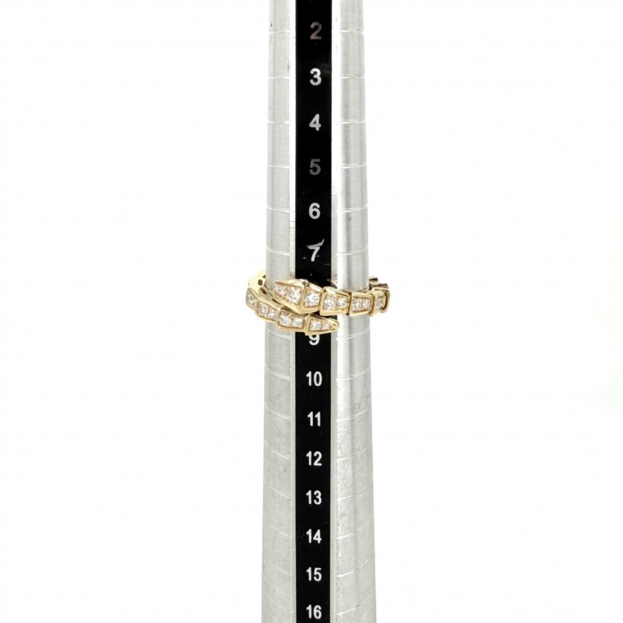 Bvlgari Gold Yellow Gold (18K) Band Ring (Pre-Owned)