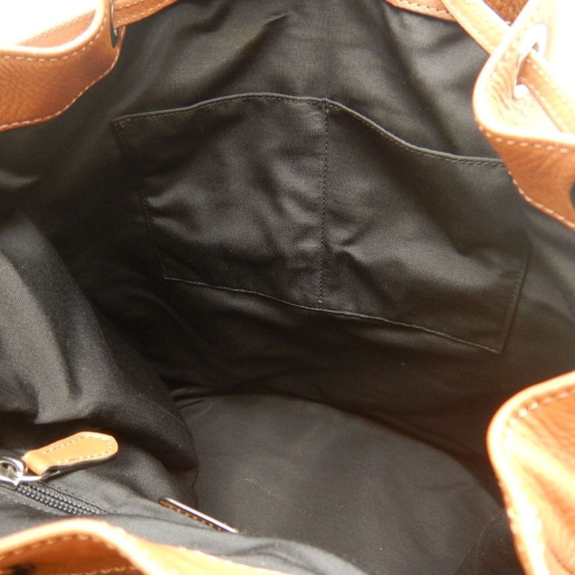 Coach Brown Leather Backpack (Pre-Owned)