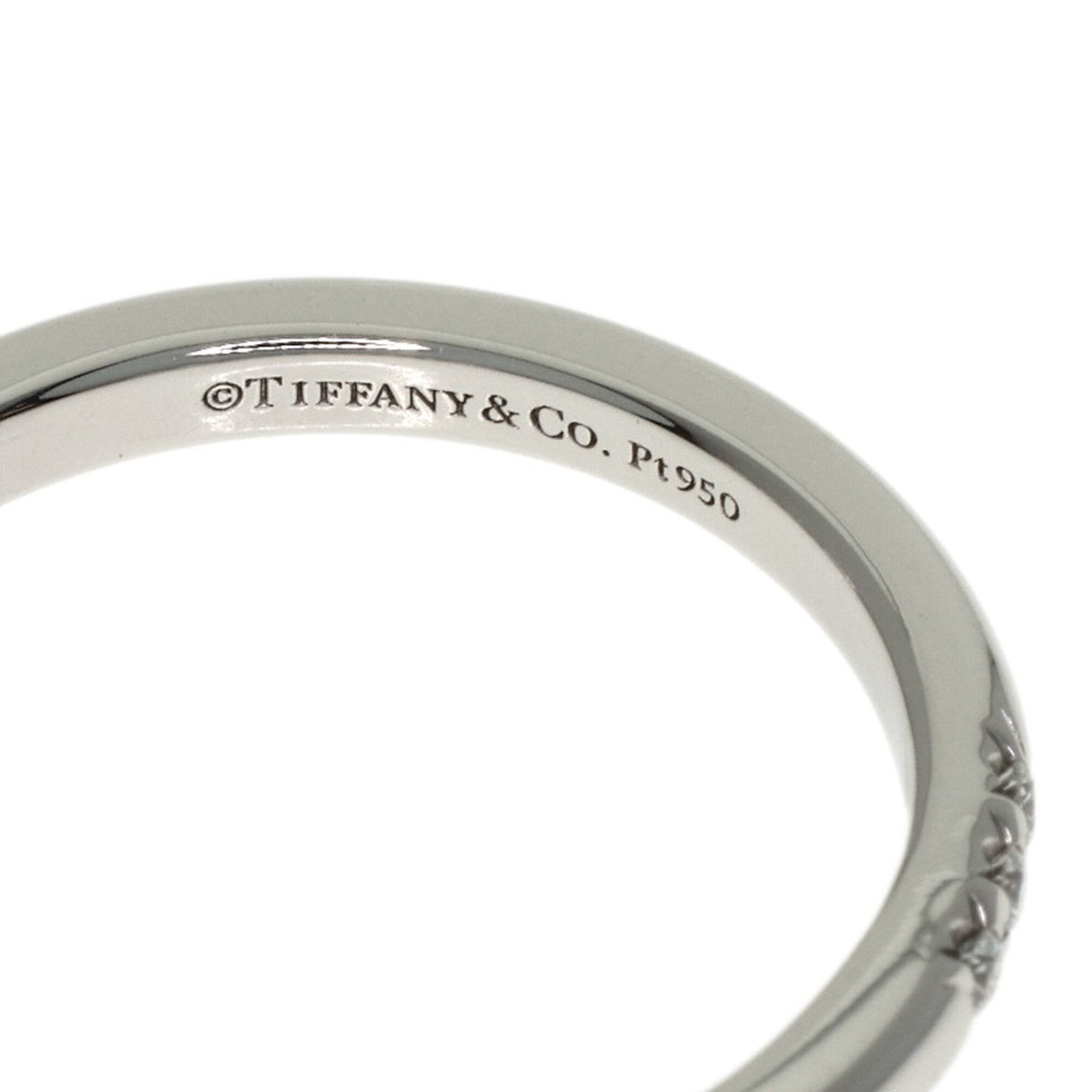 Tiffany Platinum 950 Band Ring (Pre-Owned)