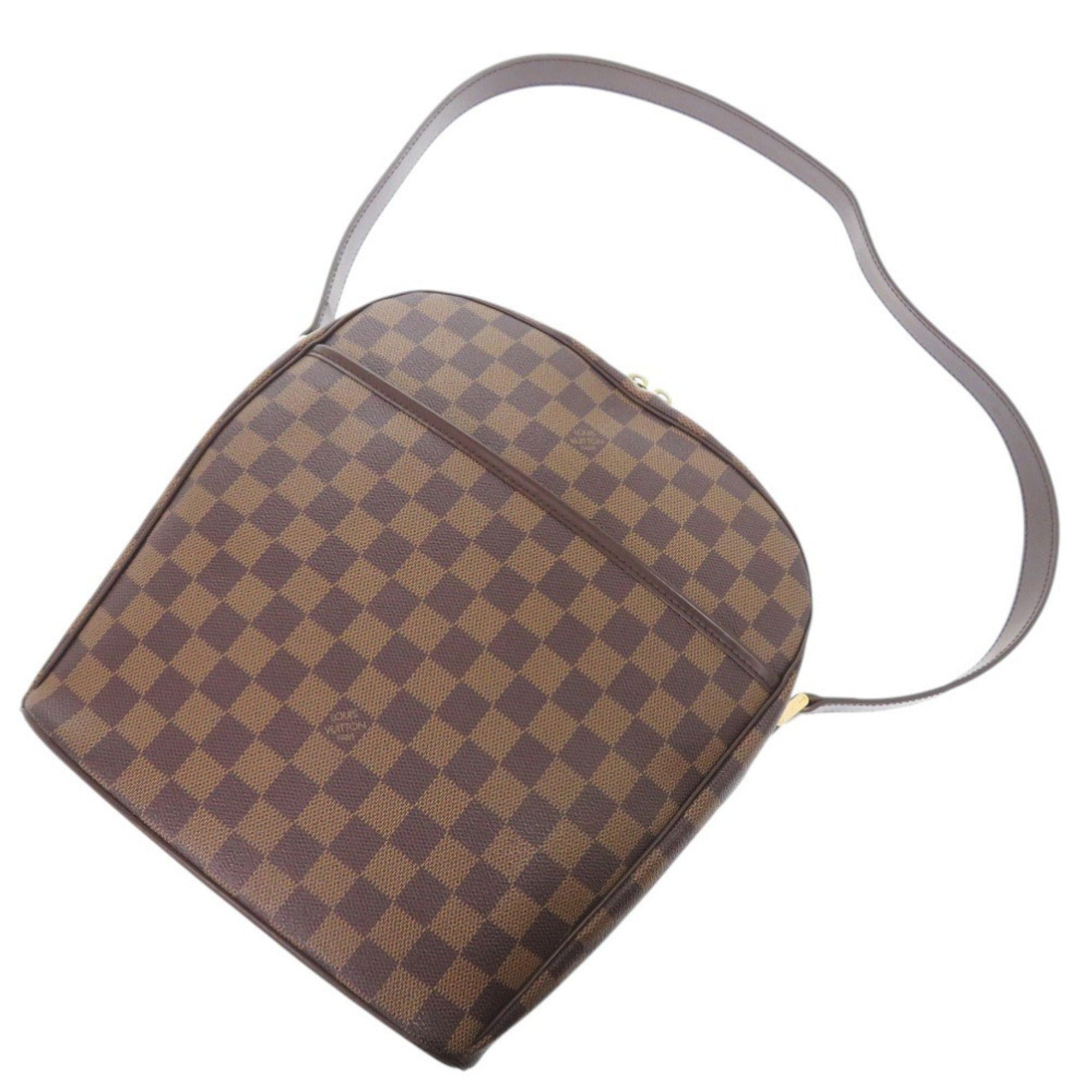 Louis Vuitton Damier Brown Damier Canvas Damier Canvas Shoulder Bag (Pre-Owned)