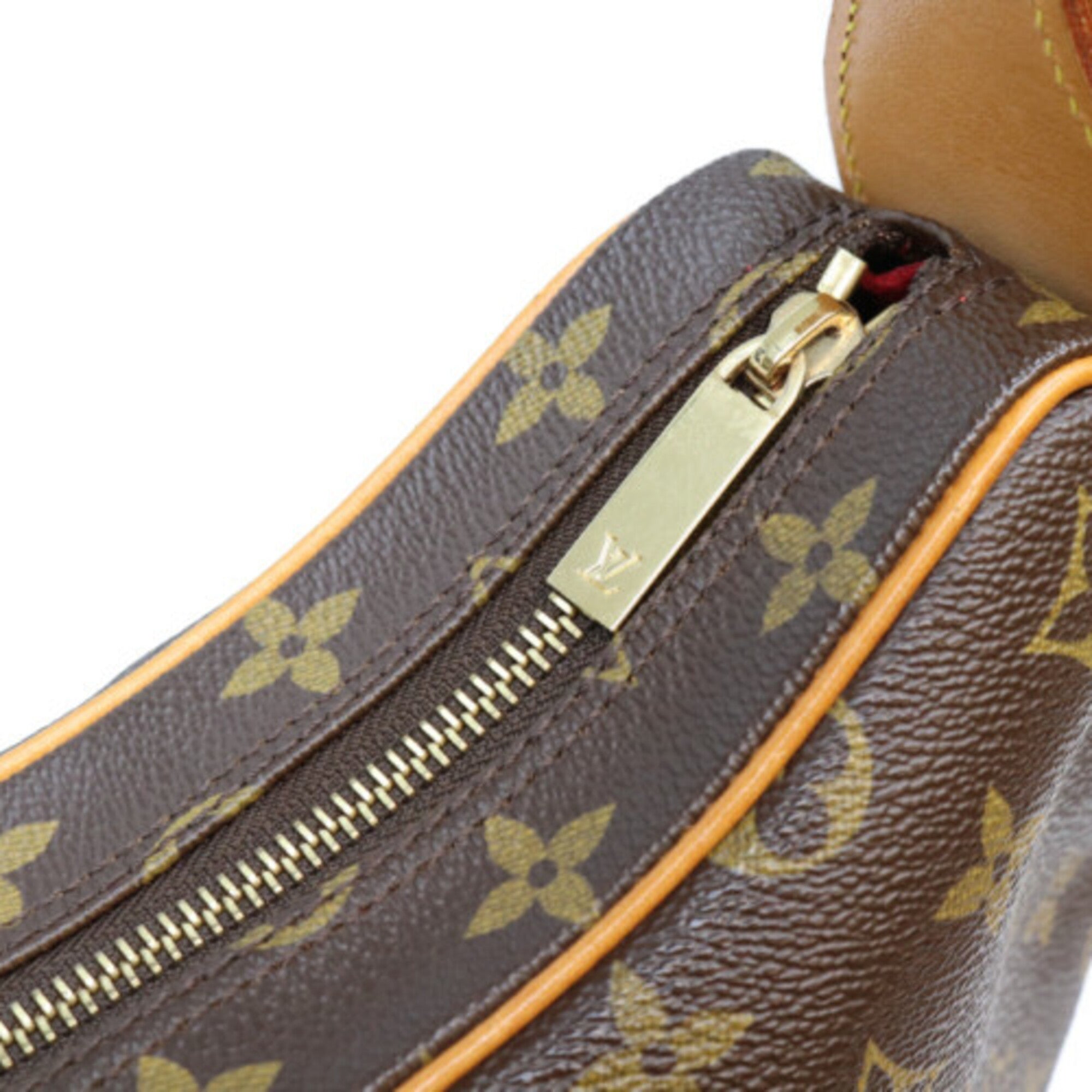 Louis Vuitton Brown Monogram Shoulder Bag (Pre-Owned)